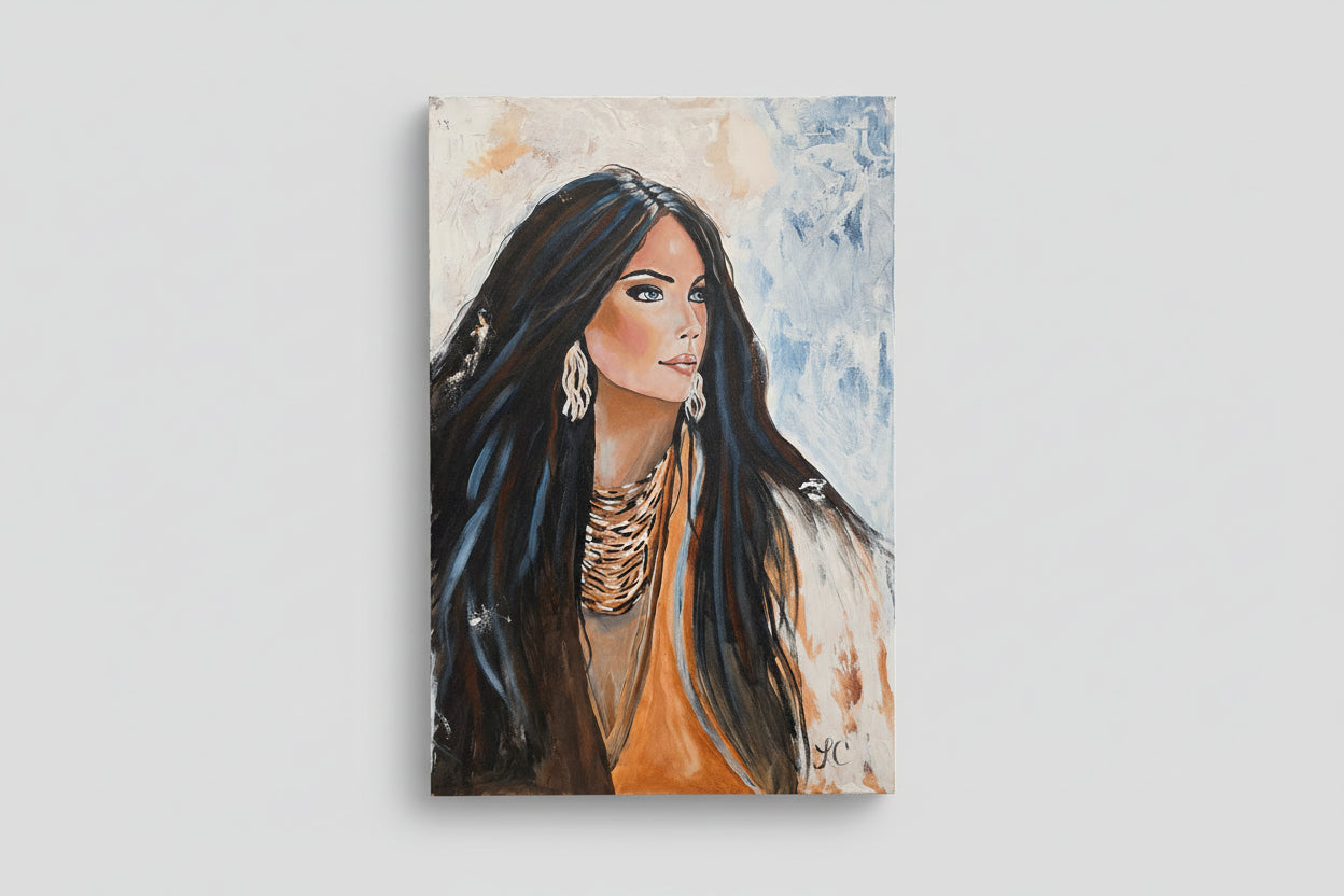 Painting Original Art "Solen"