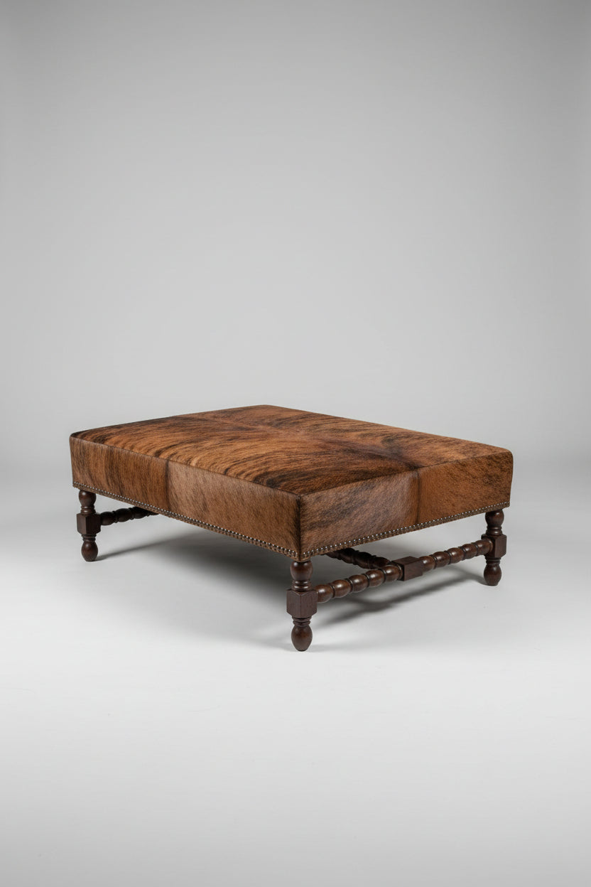 Ottoman Crowleigh Hair On Hide