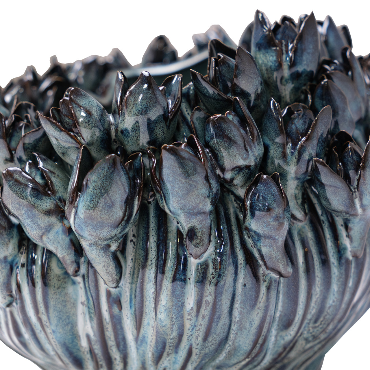 Arlen Azure Tall Vase
