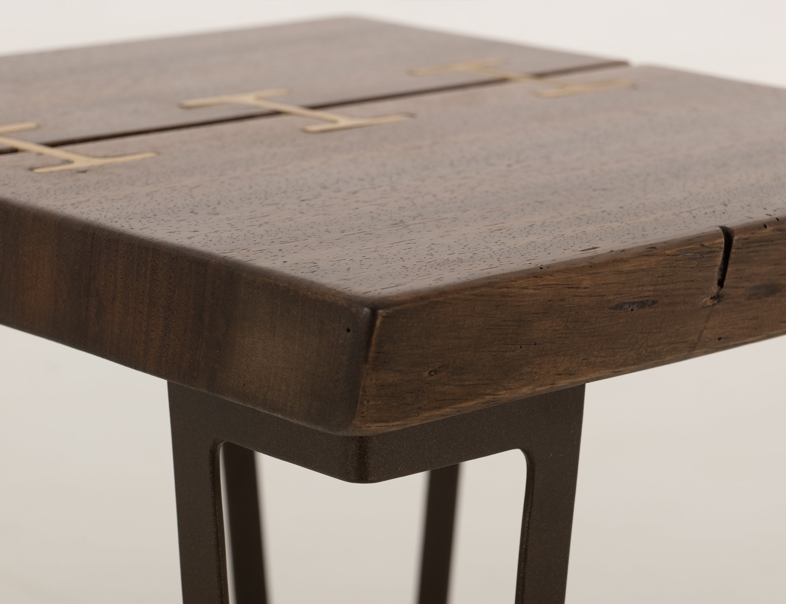 Walnut Collection Chairside Table