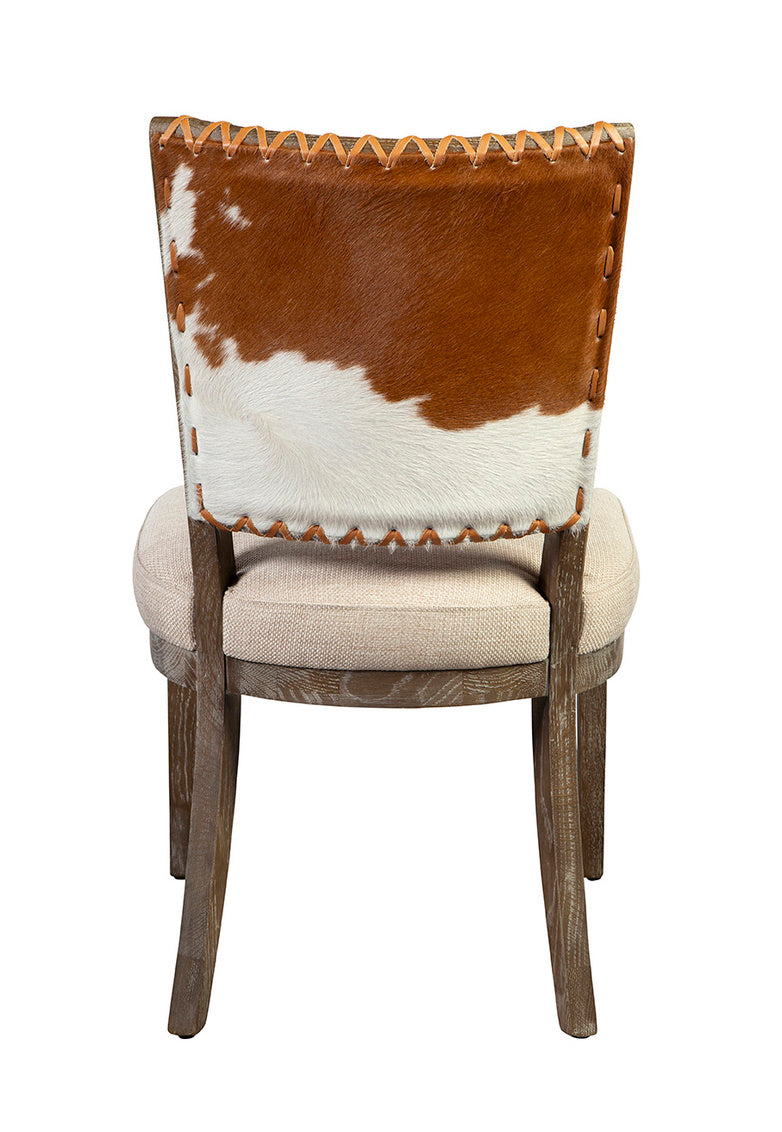Chair Lina Leather & Linen