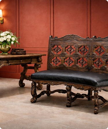 Jason Scott furniture at Fiesta Furnishings in Arizona.
