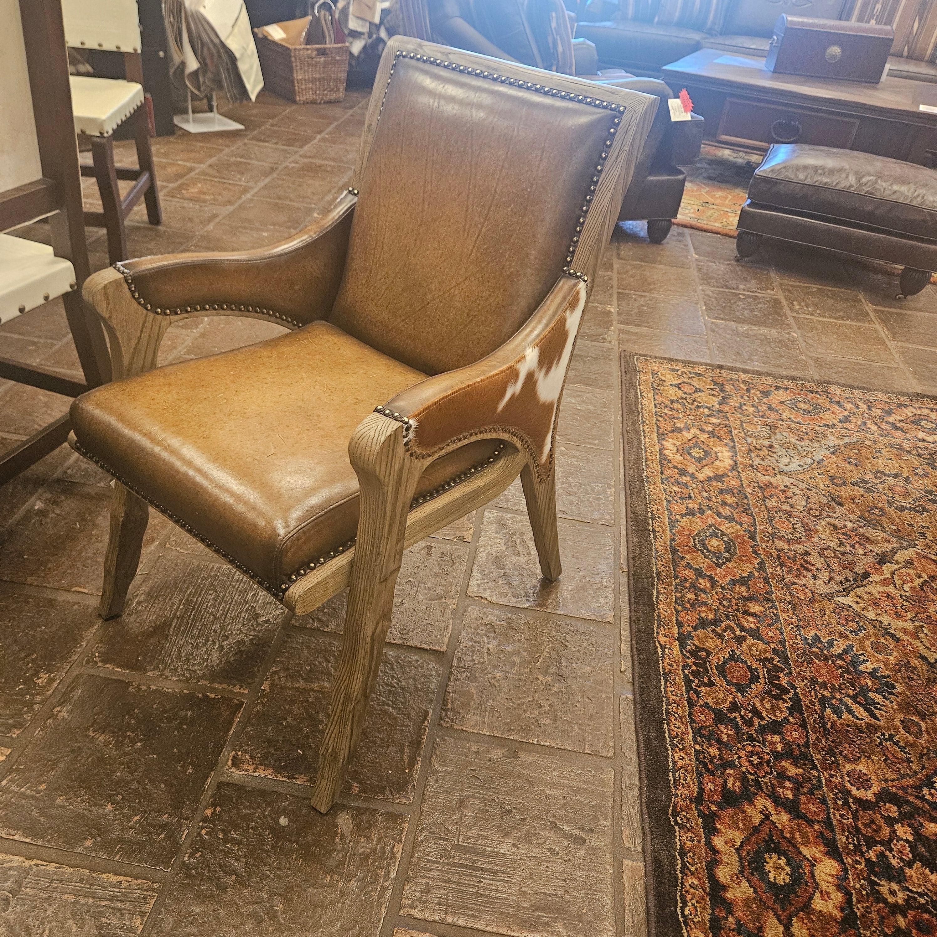 Side Chair Echo Canyon Leather & Hide HTS Code: 9401614011