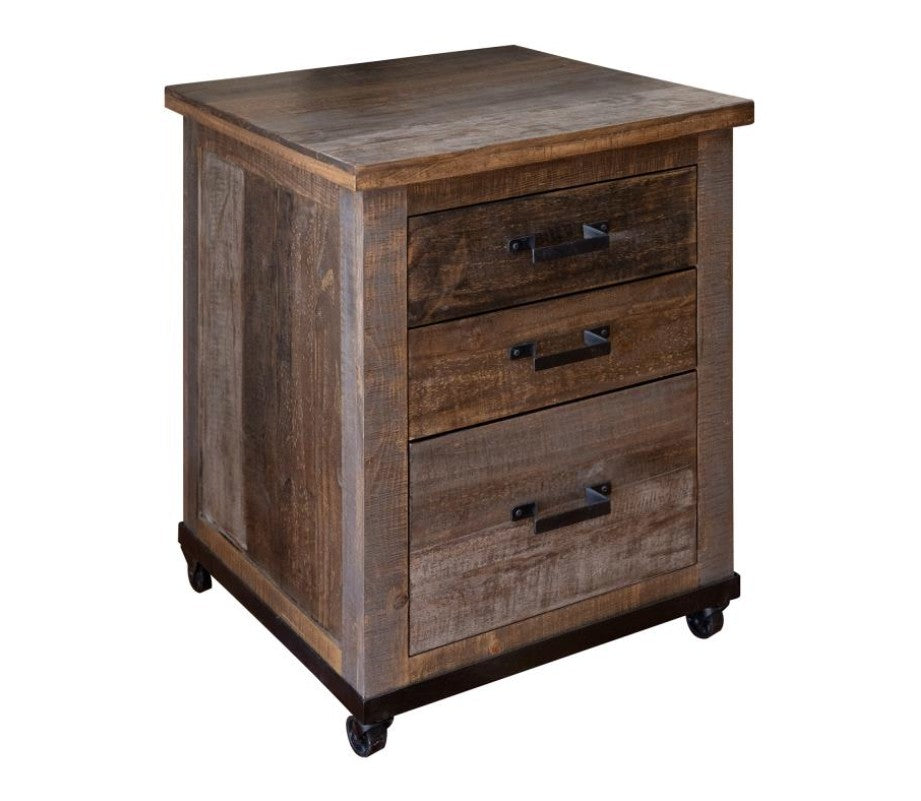 Loft Brown File Cabinet
