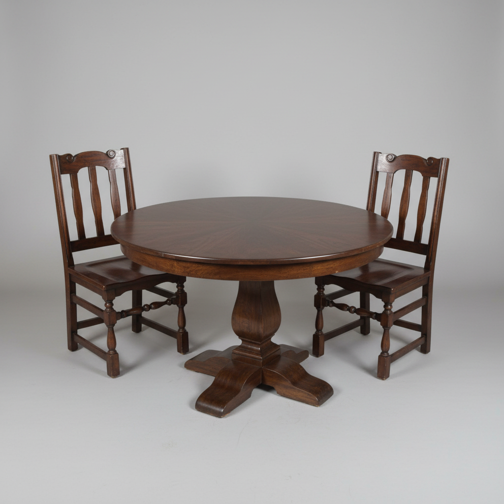 Althorp Collection Dining Table Victory Oak Jupe