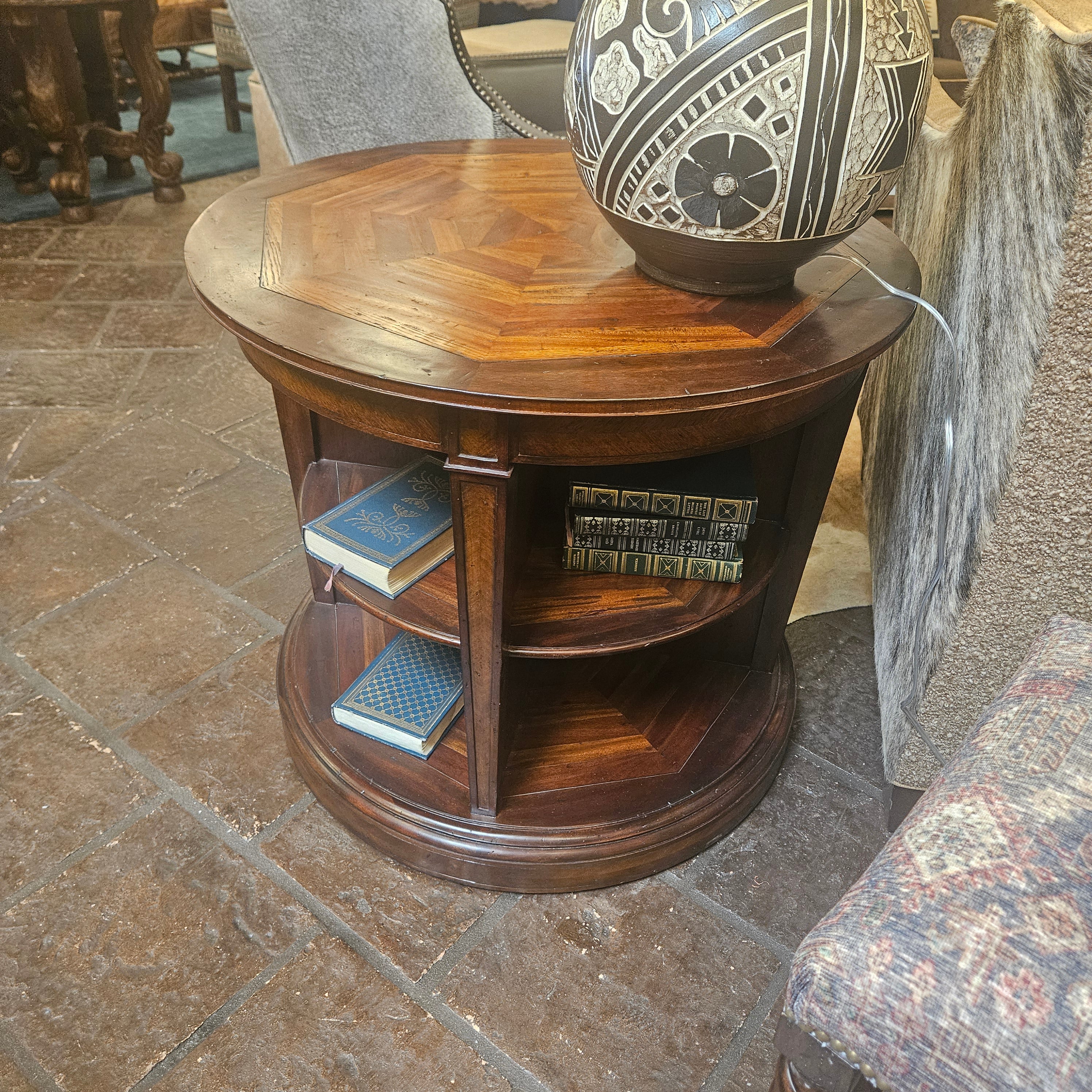 Around the Olive Groves Side Table Brunello Original 19th Century Italian