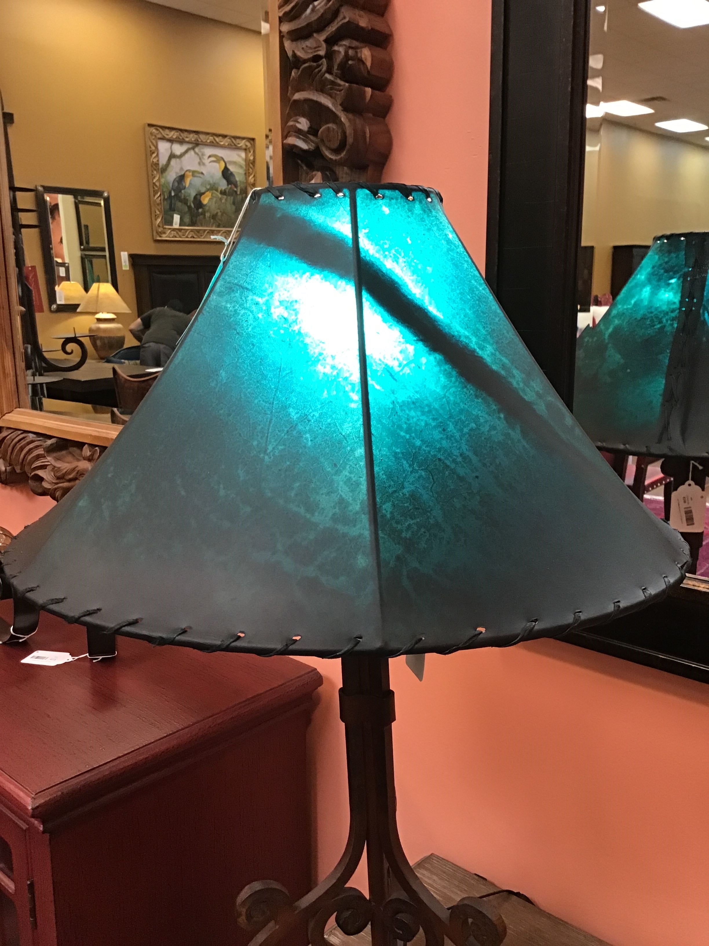 Lamp Shade 20" Teal