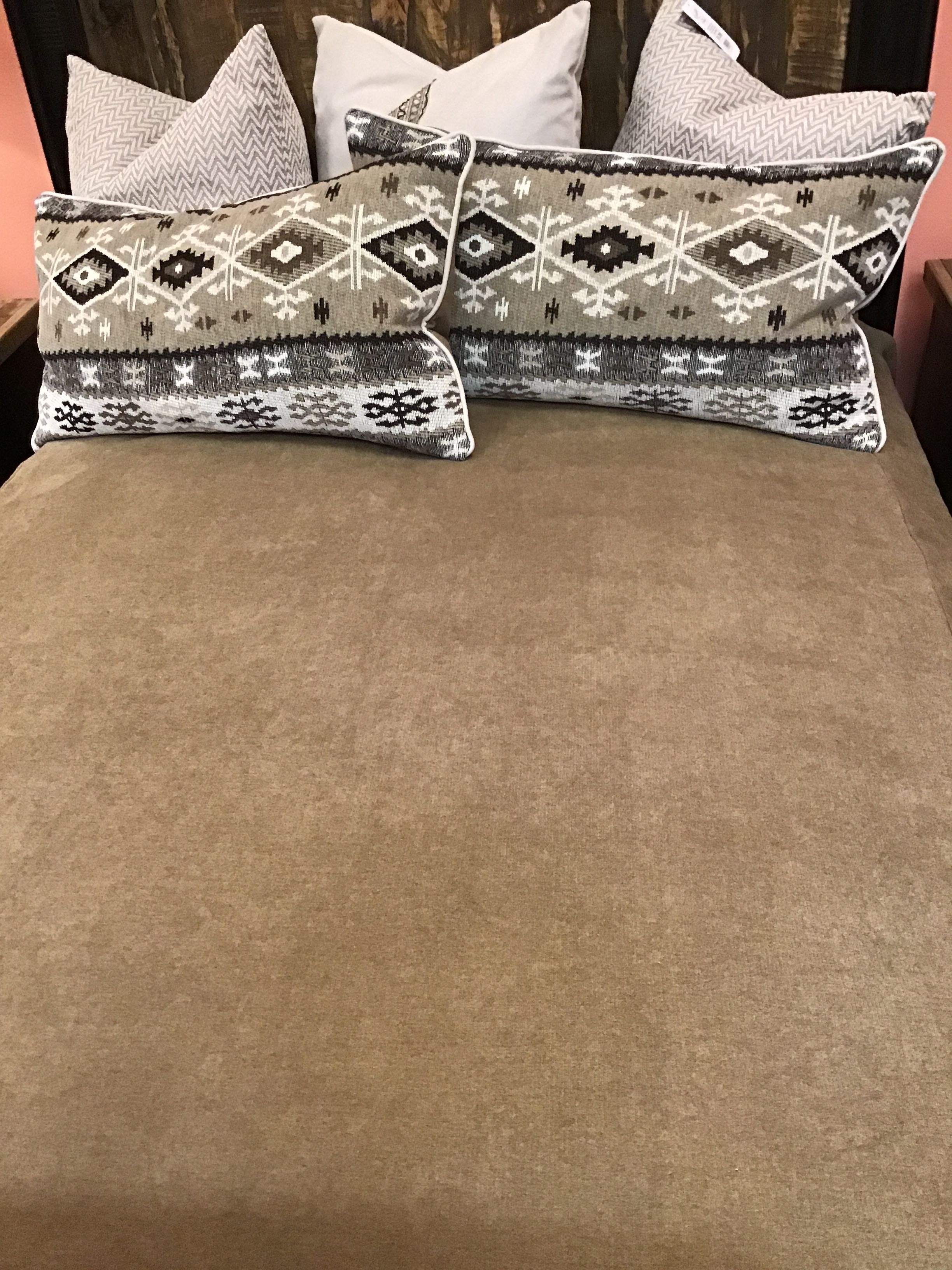 Mountain Storm Super King Set Coverlet Shams & Pillows Super King 114x98" Inserts Included"