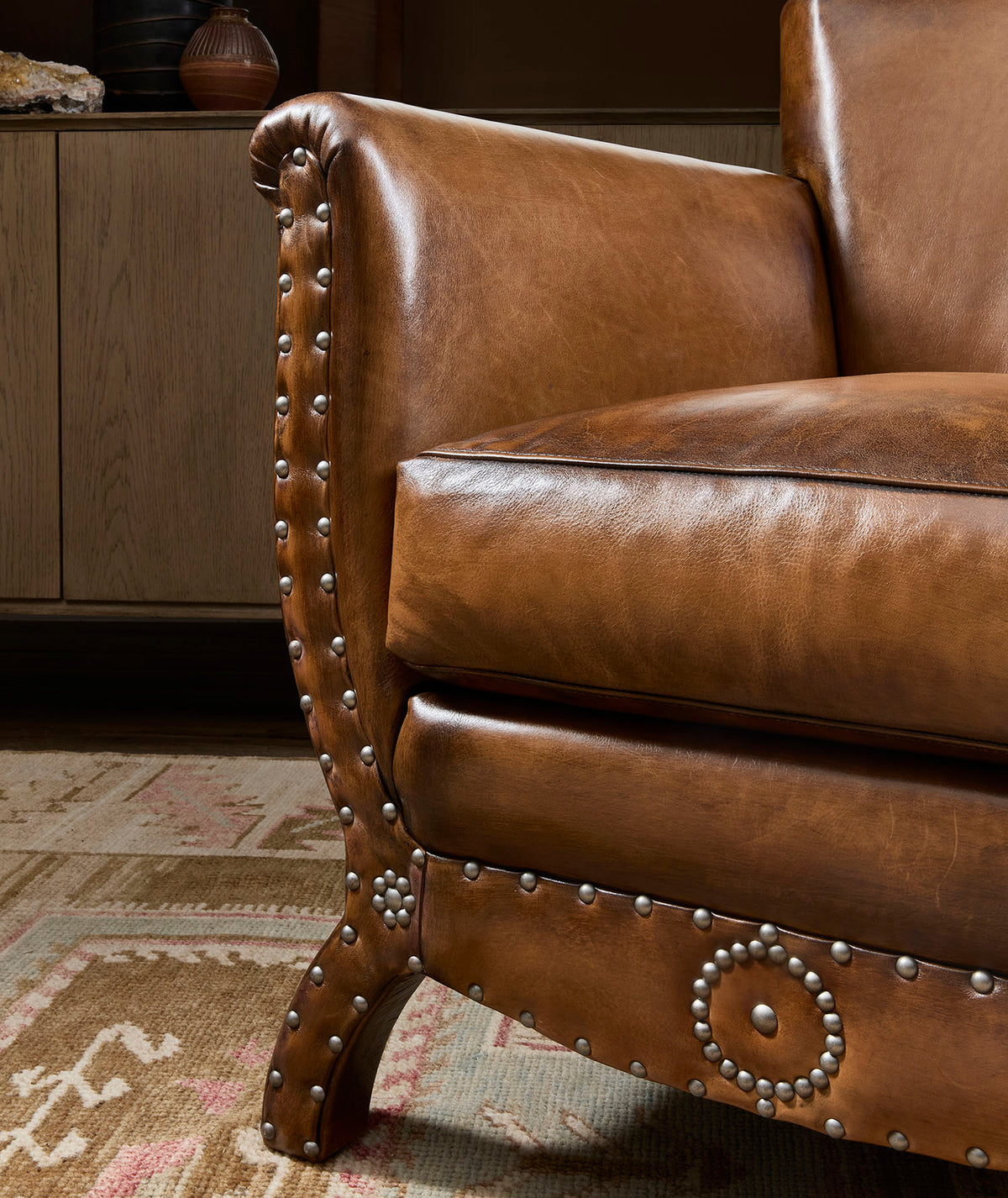 BRNMHG CHAIR with Berkshire Cocoa