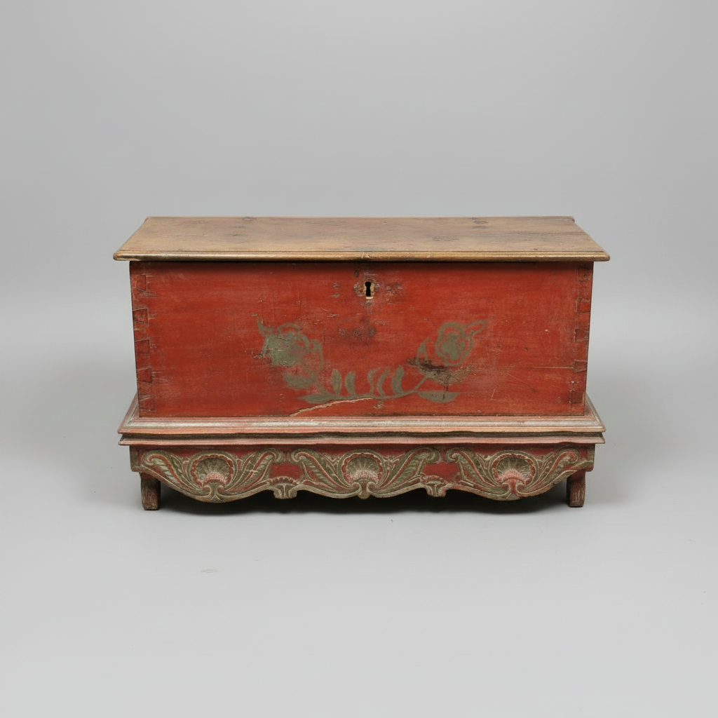 Trunk Carved Wood From Bali