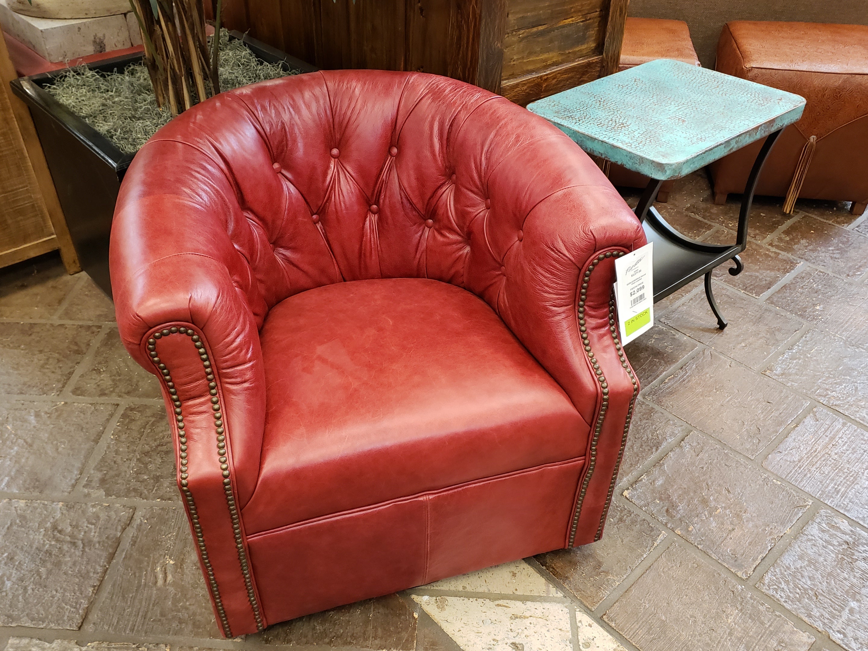 Swivel Chair Leather Bermuda Jubilation