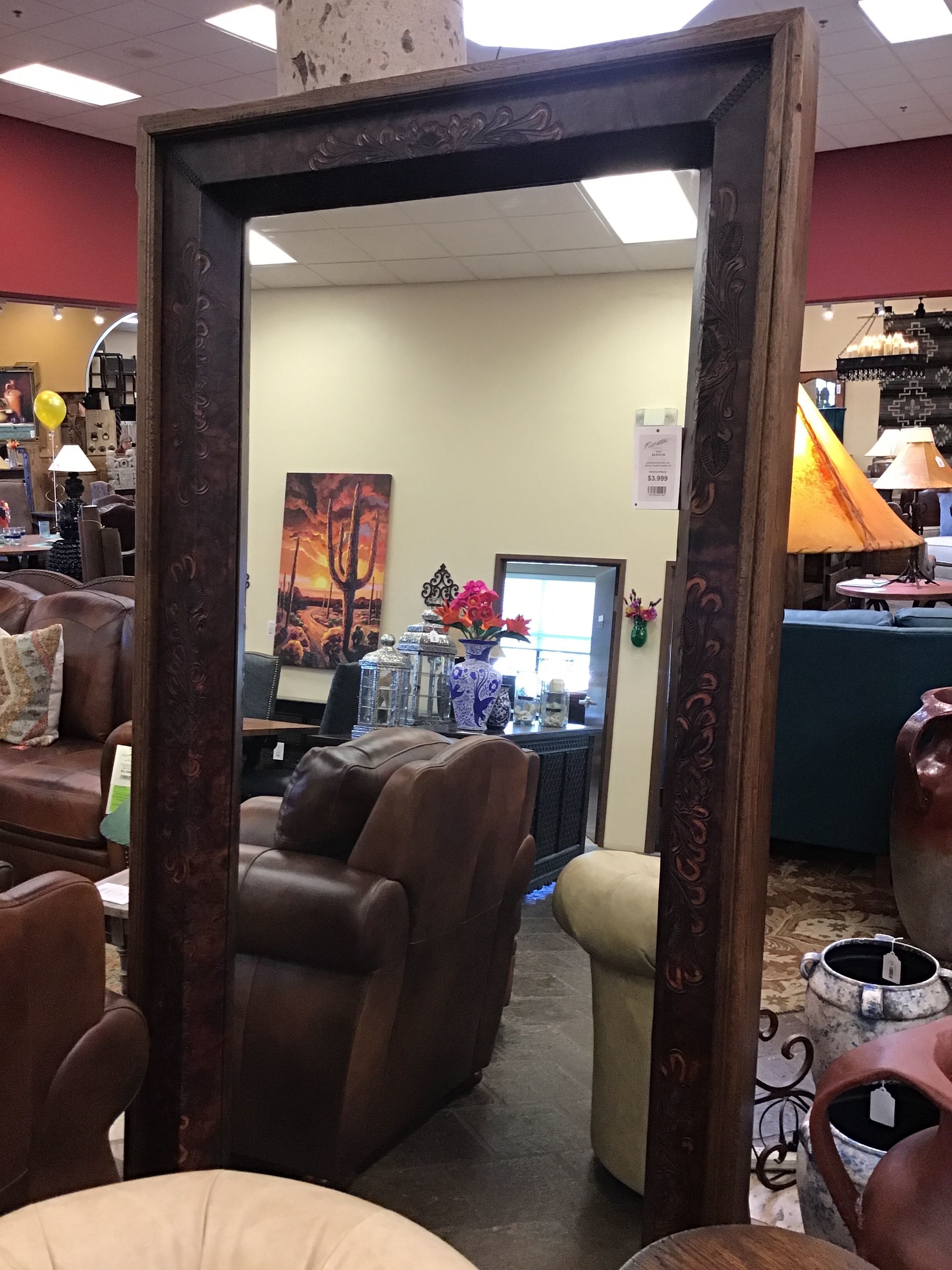 Mirror Tooled Leather AC