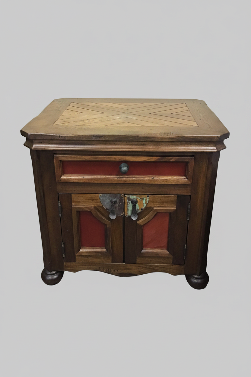 Chest w/Doors all wood Cordoba 30x24x28 DD