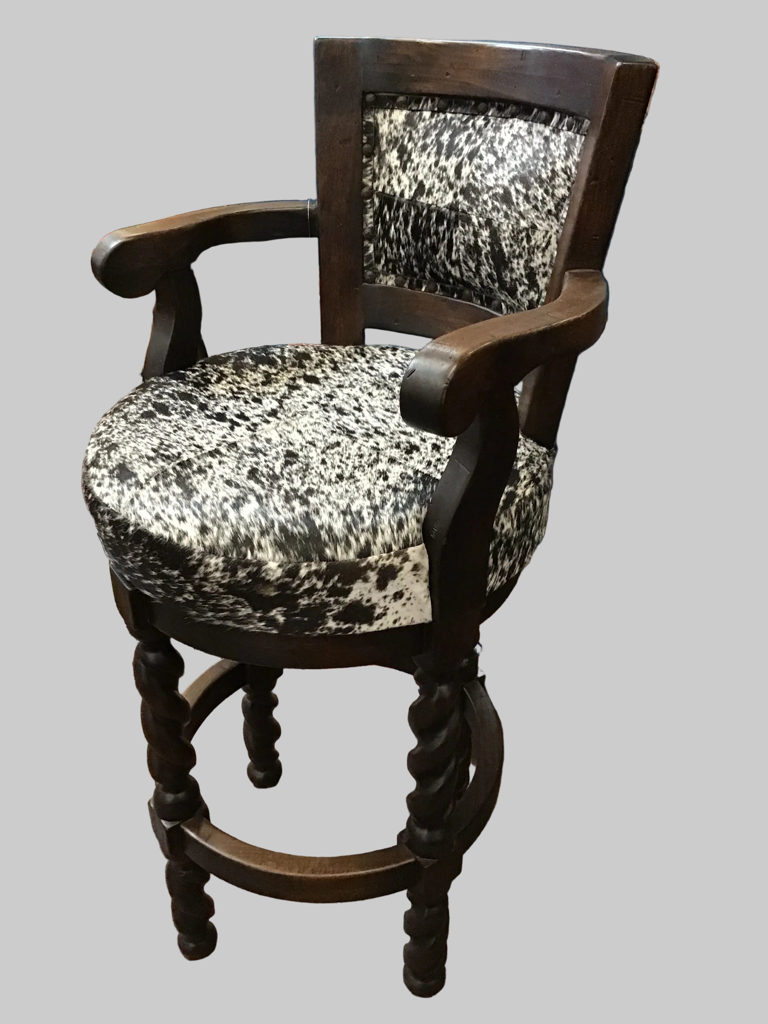 Barstool Rafaela 30" Leather HOH DD