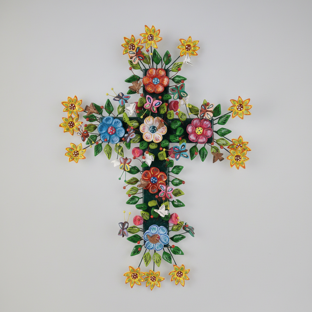 Folk Art Large Cross