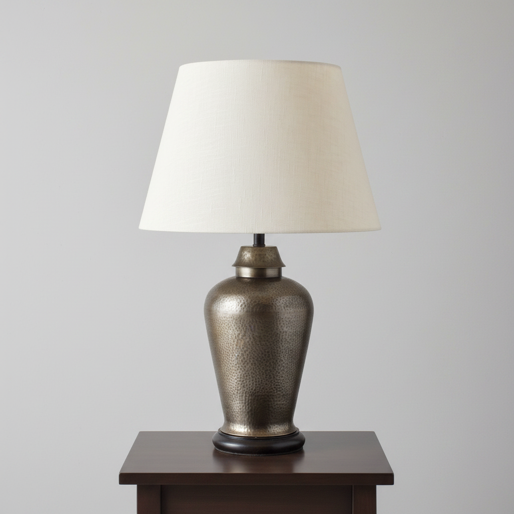 Silver Gobi Lamp