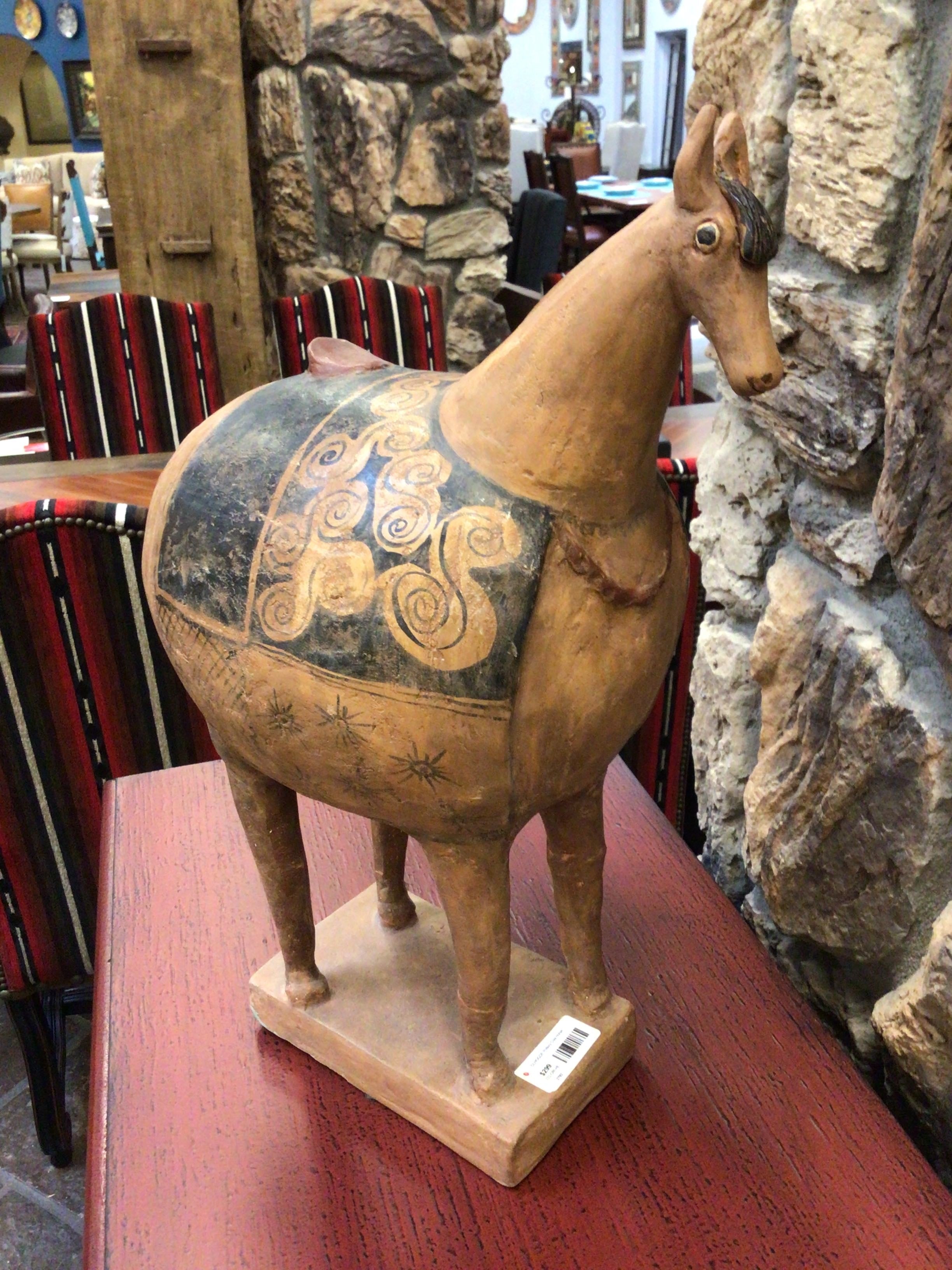 Pottery Clay Horse