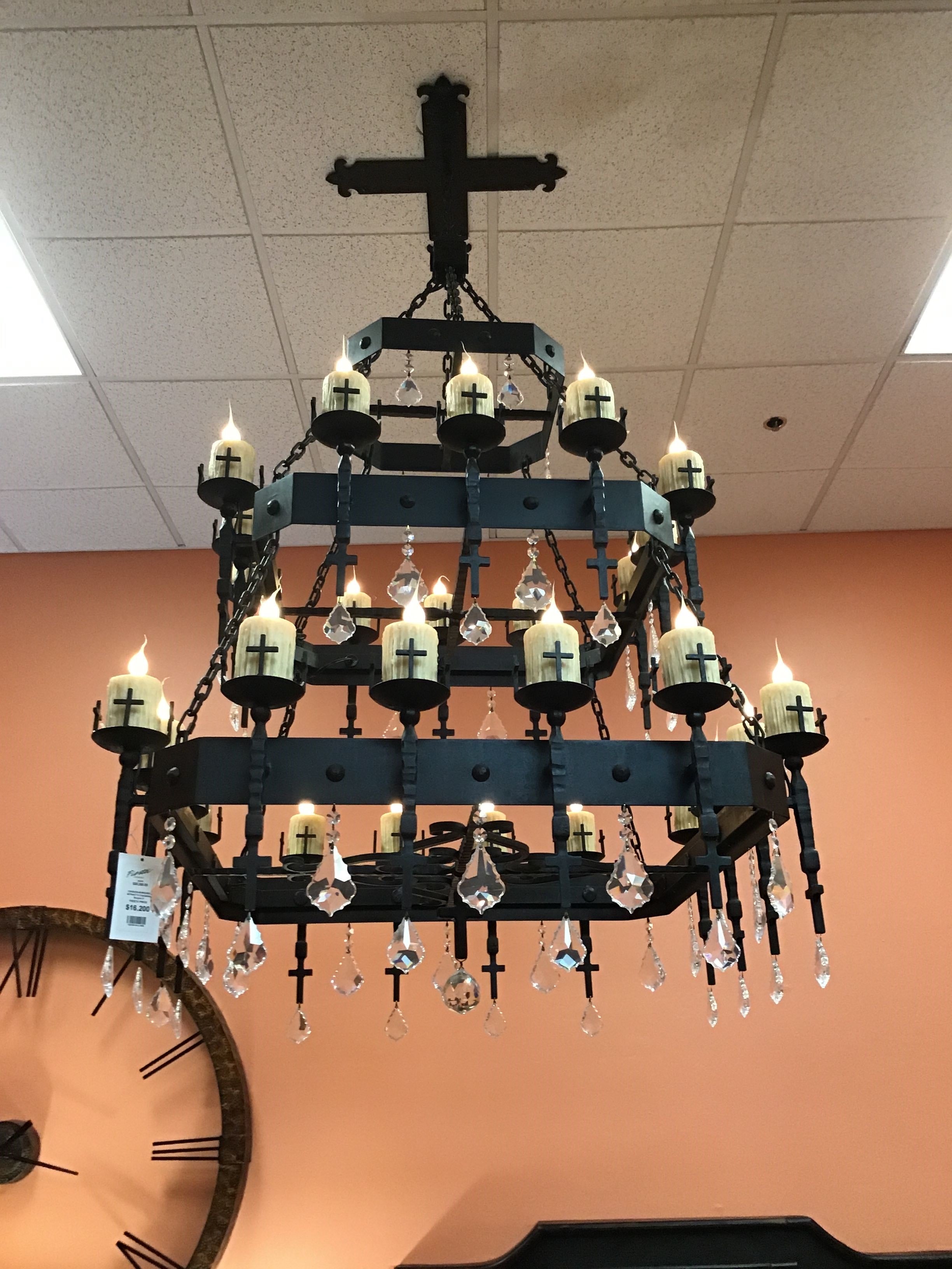 Chandelier Burgos III 48Wx67"H"