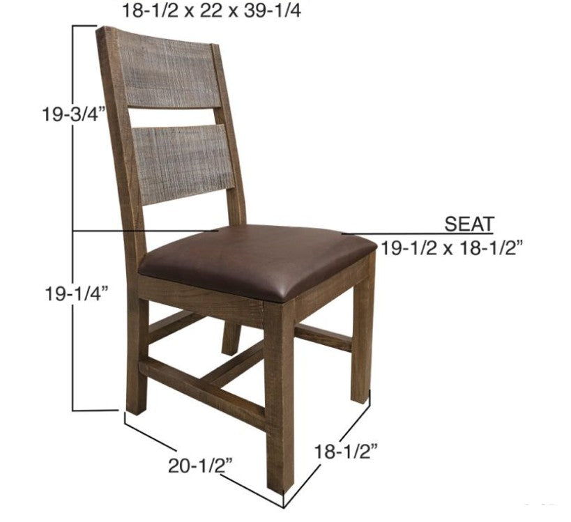 Dining Chair Antique Multicolored