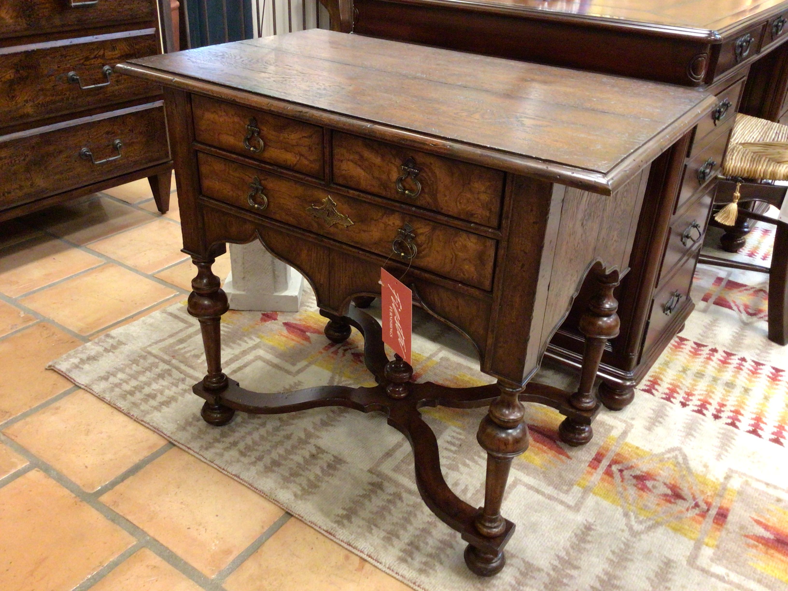 Althorp Collection Accent Table Talbot Reclaimed Oak And Ash Veneered
