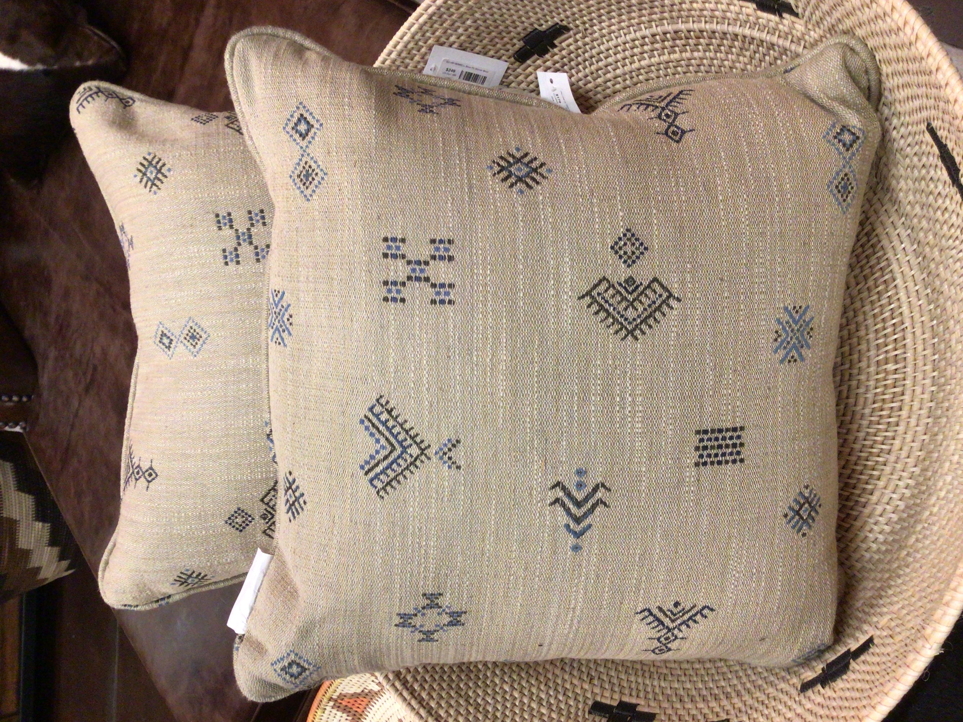 Pillow Embasa Denim Self Welt