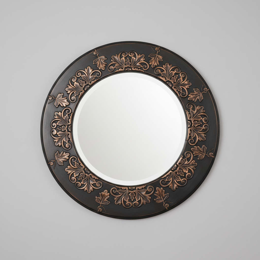 Mirror Guirnalda Round