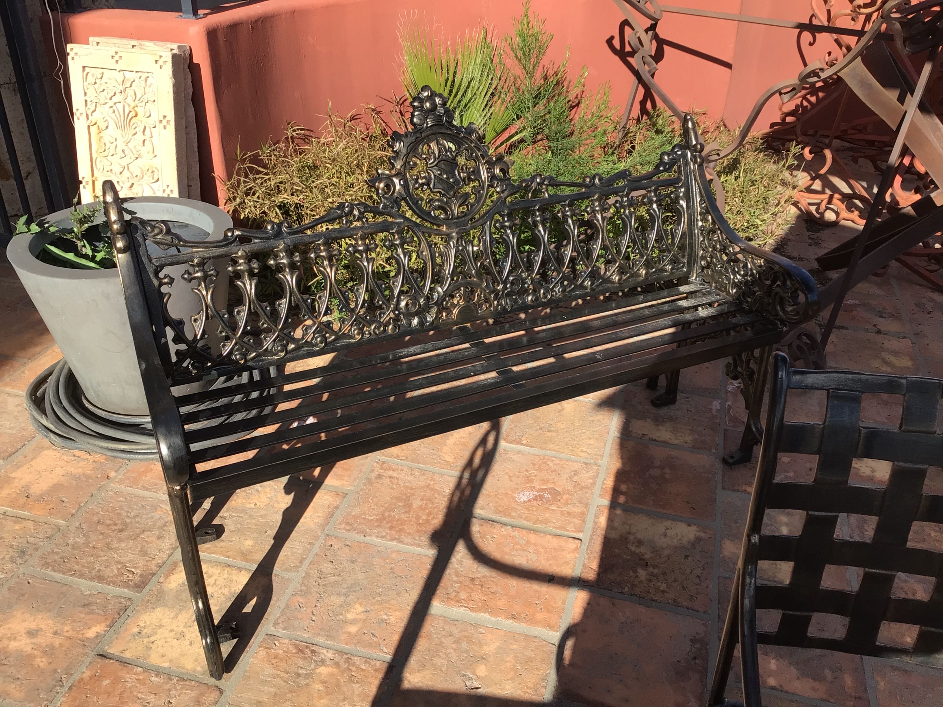 Outdoor Colonial Bench 5ft. Cast Iron