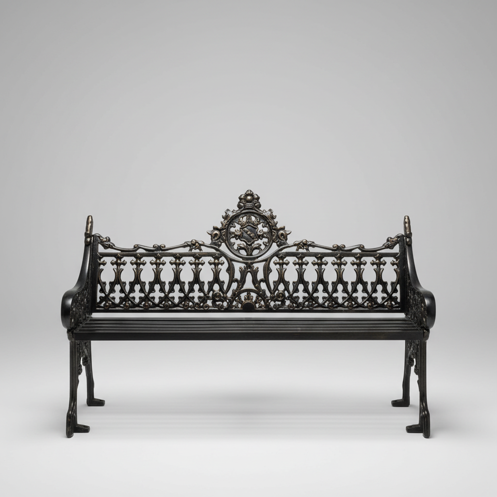 Outdoor Colonial Bench 5ft. Cast Iron