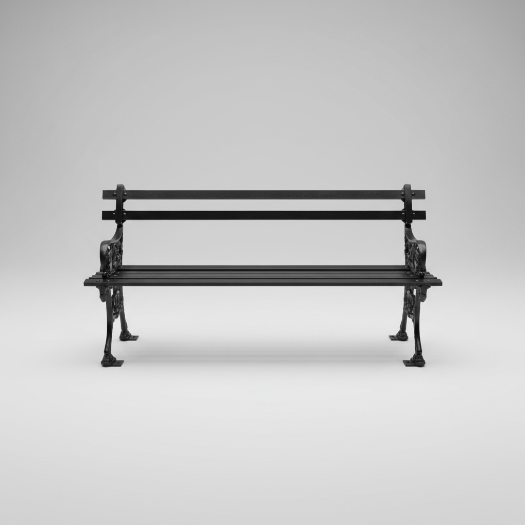 Outdoor Colonial Bench 5ft. Cast Iron