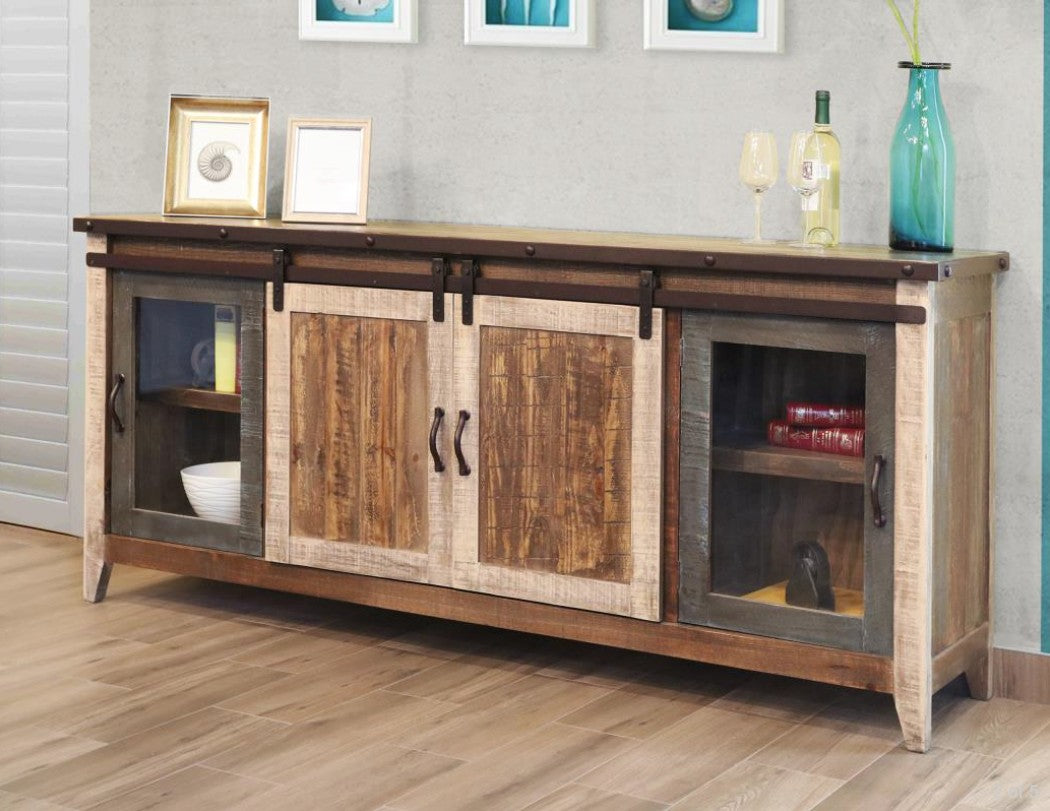 Antique TV Stand 80"