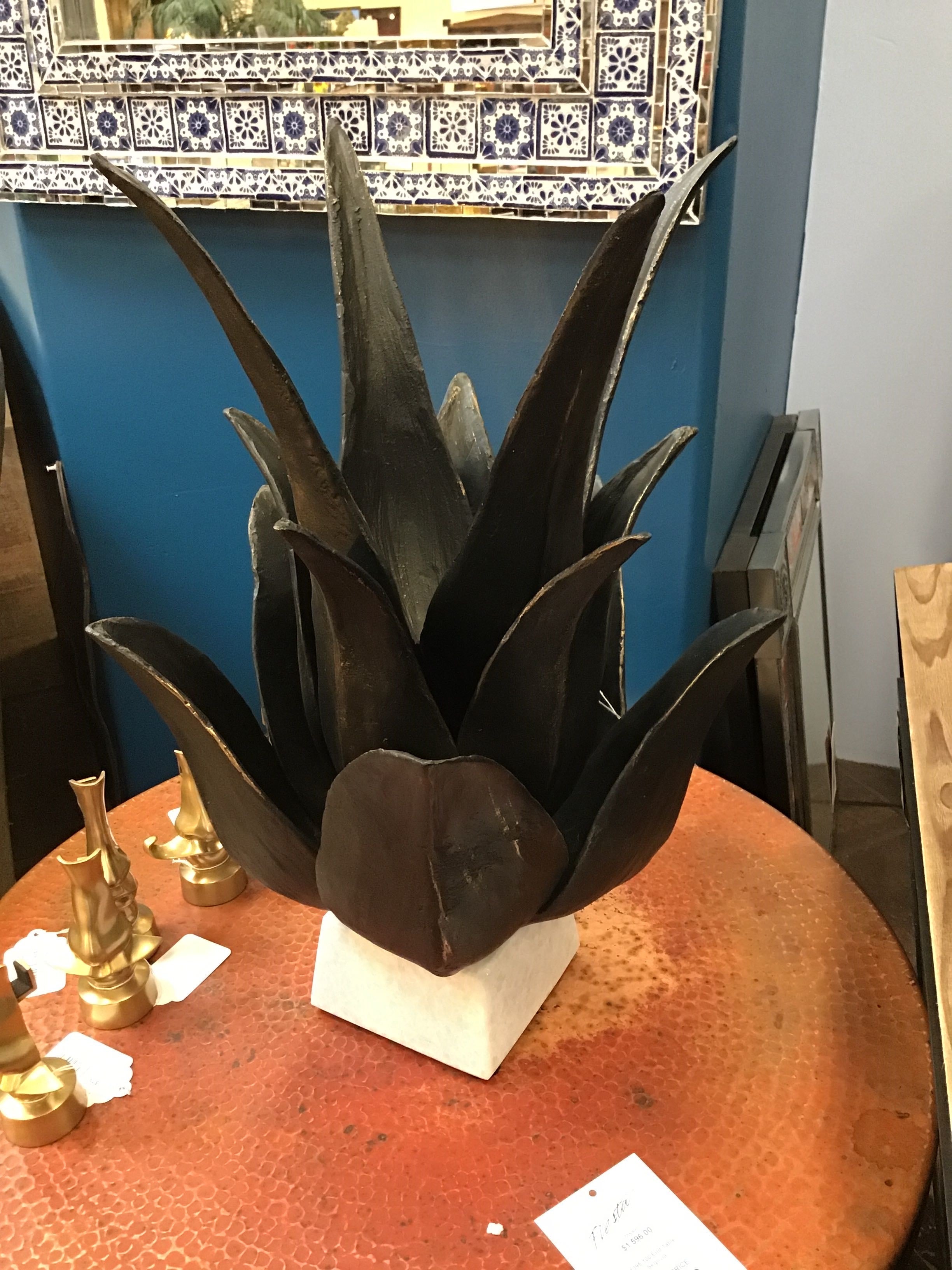Sculpture Artichoke 15W x 21H x 14D