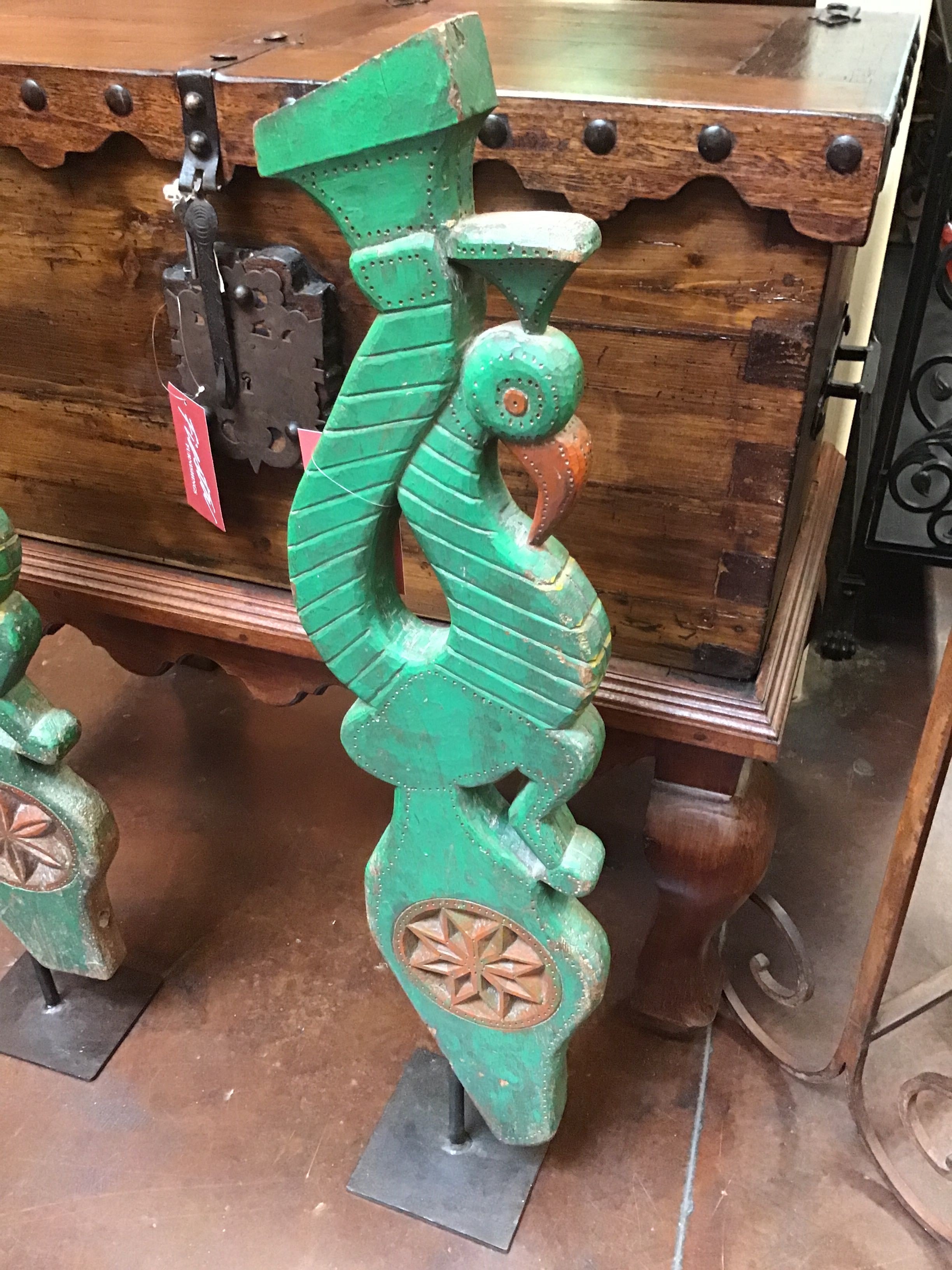 Antique Indian Support Beam