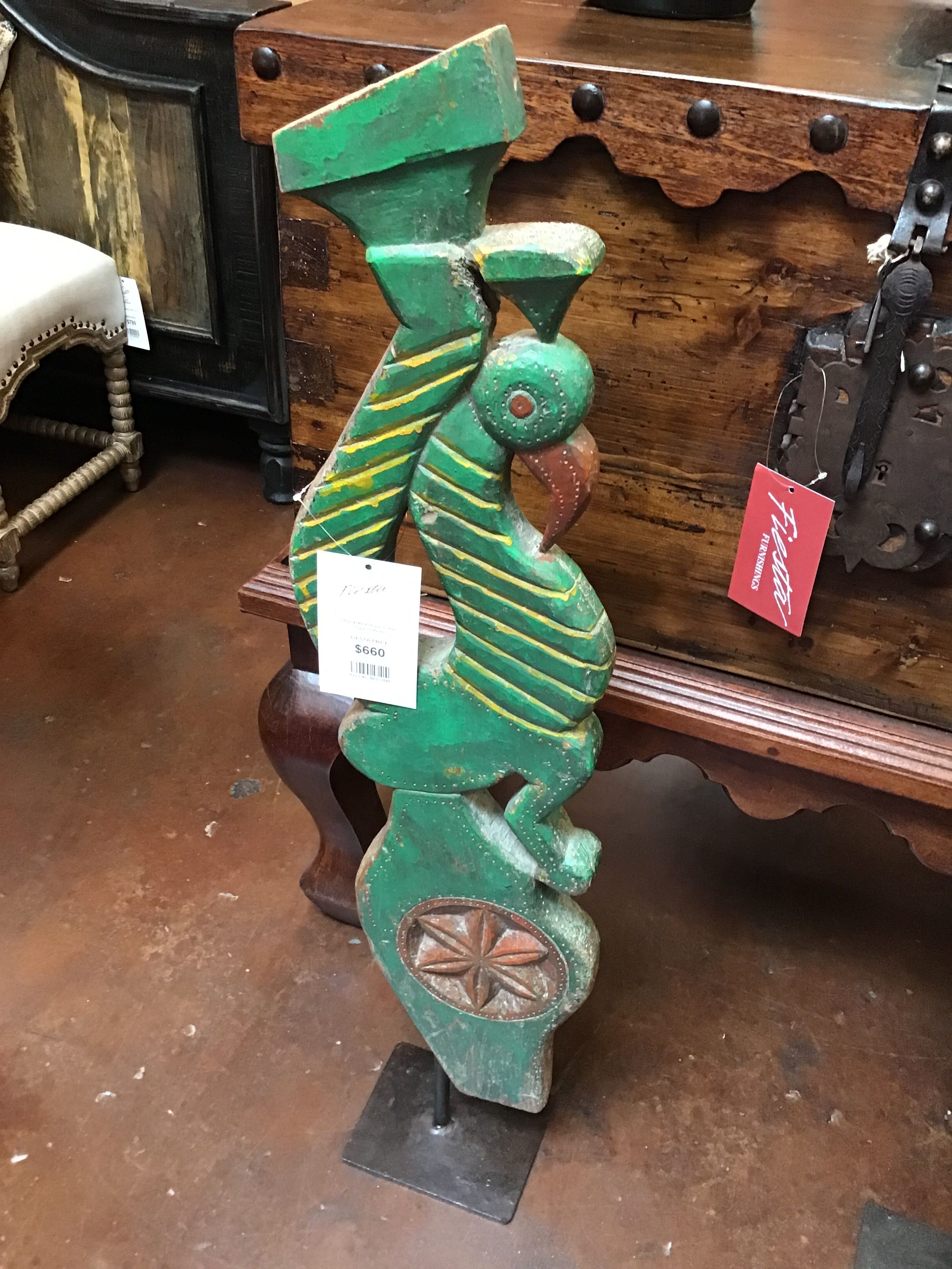 Antique Indian Support Beam