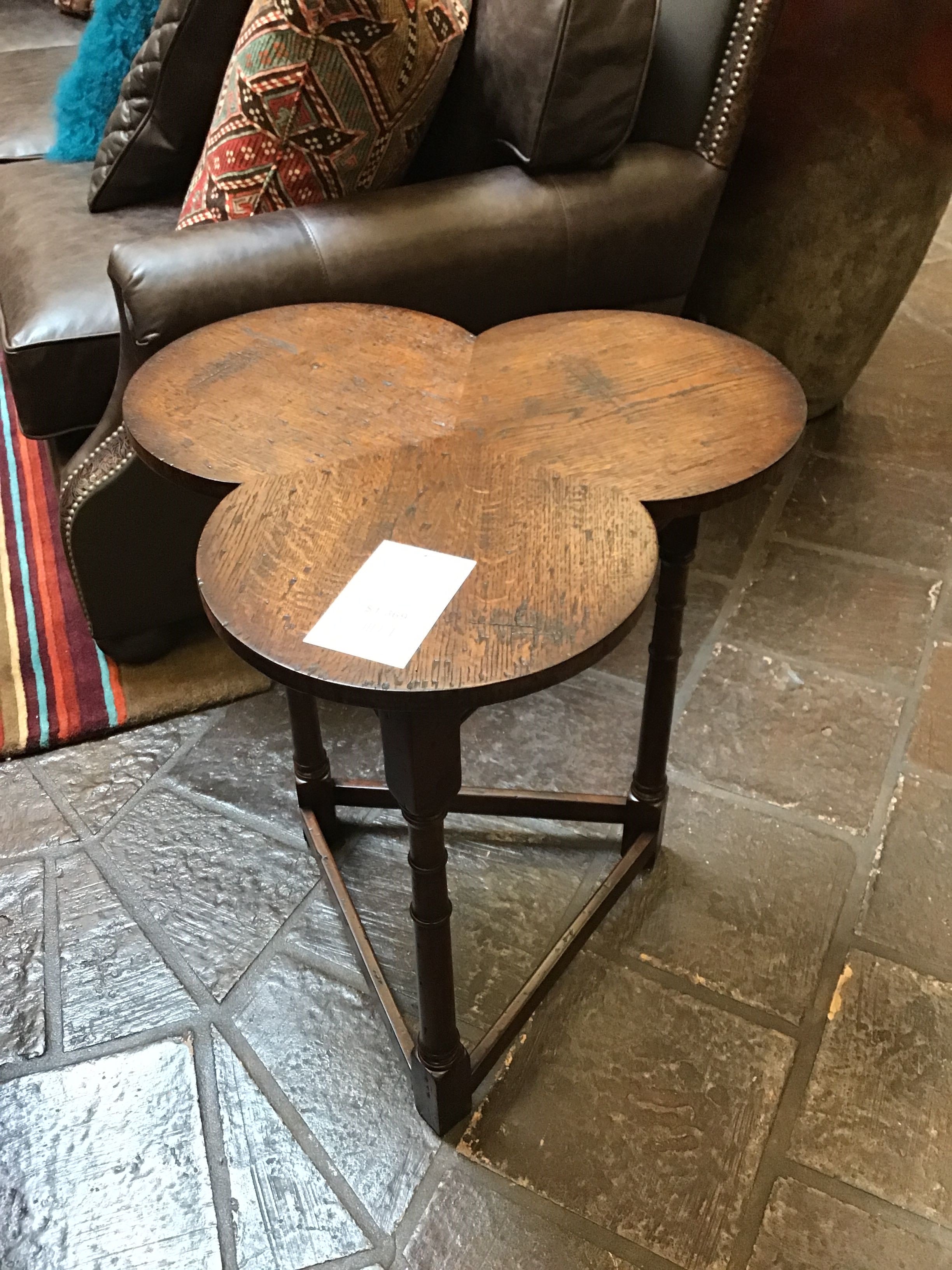 Althorp Collection Accent Table Oak Clover