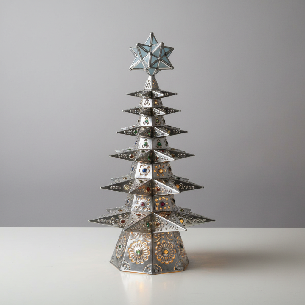 Christmas Tree Tin 60CM