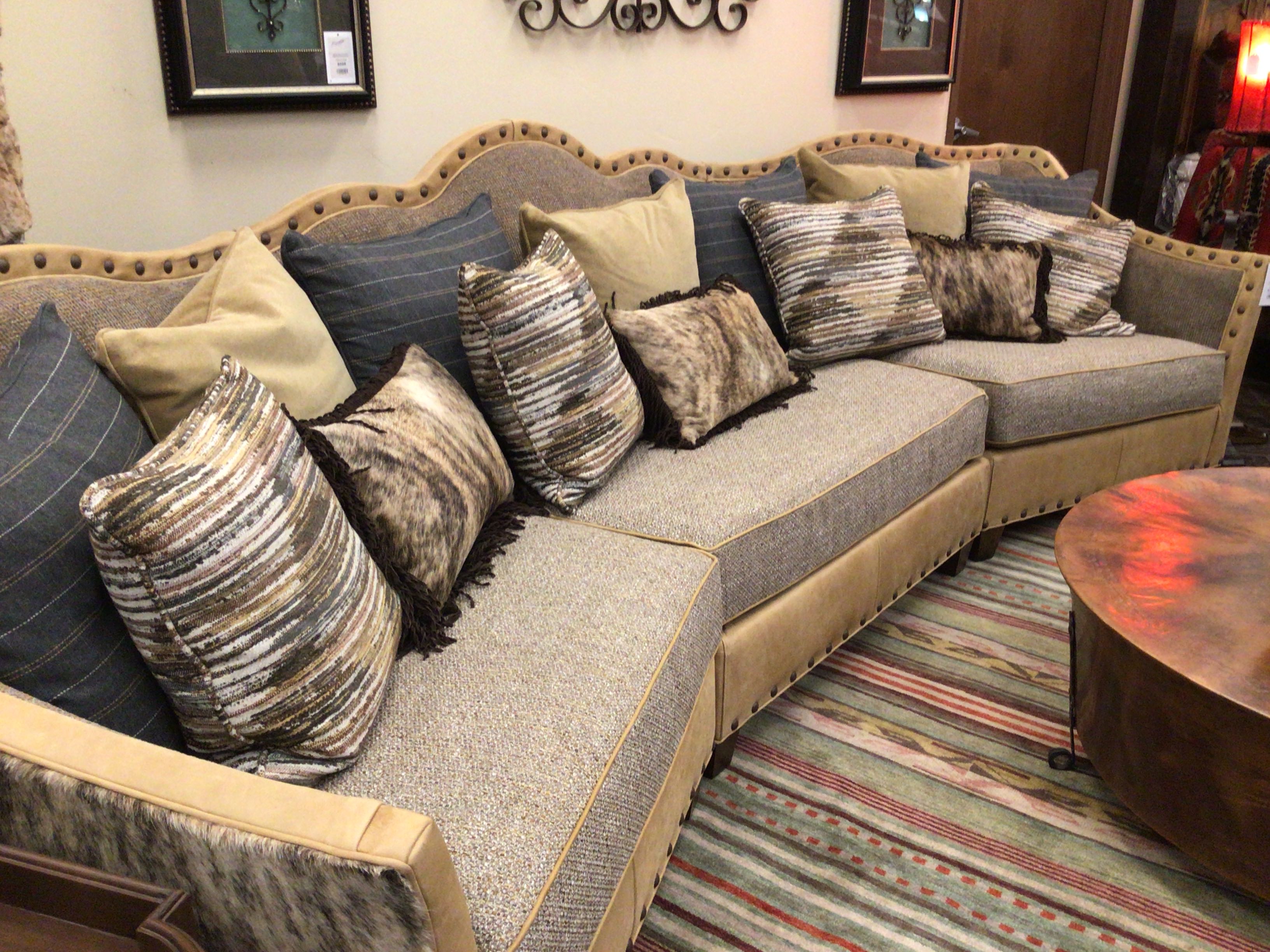 Sectional Loveseat 3 PC Left/Wedge/Right Countryside E-5866-36
