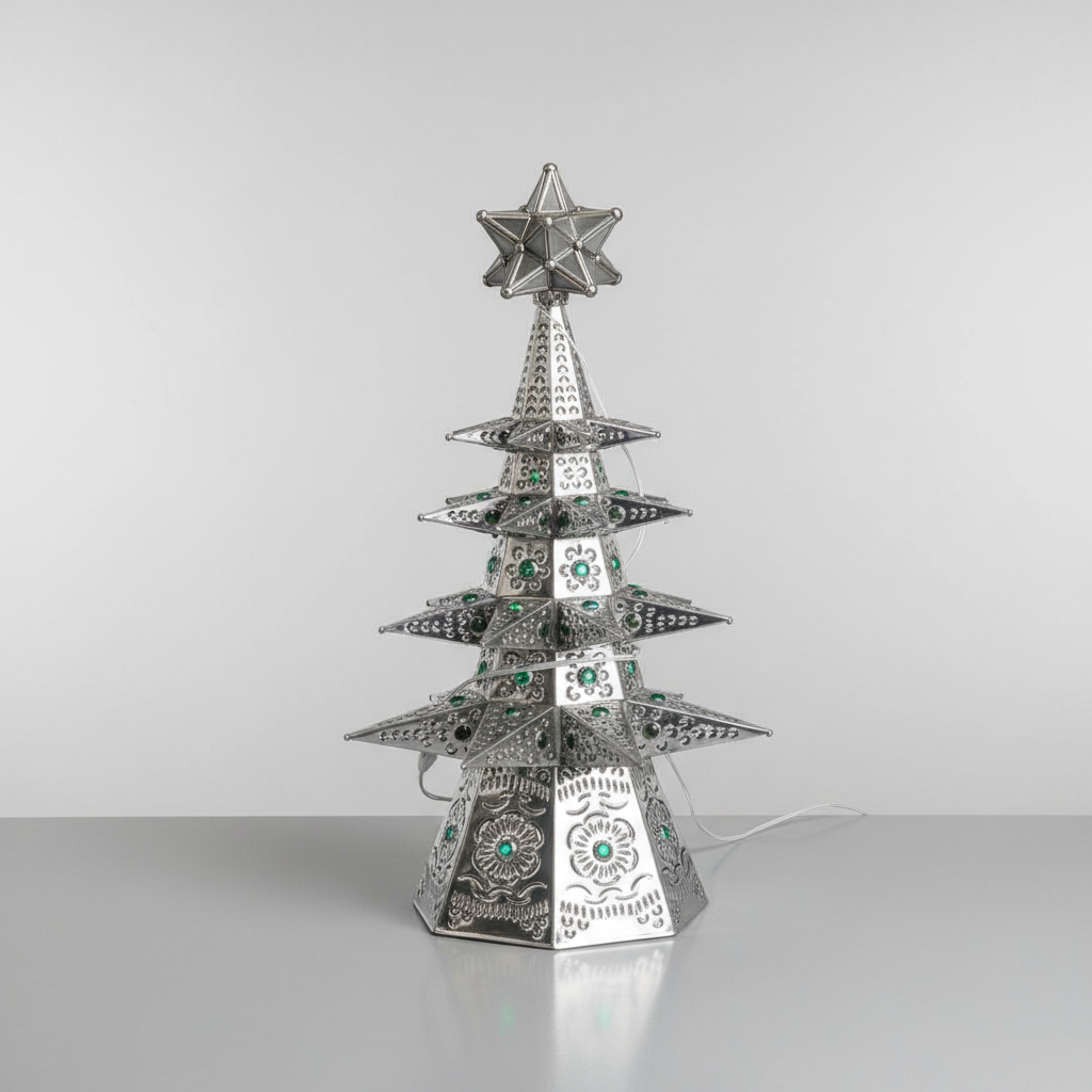 Christmas Tree Tin 70cm