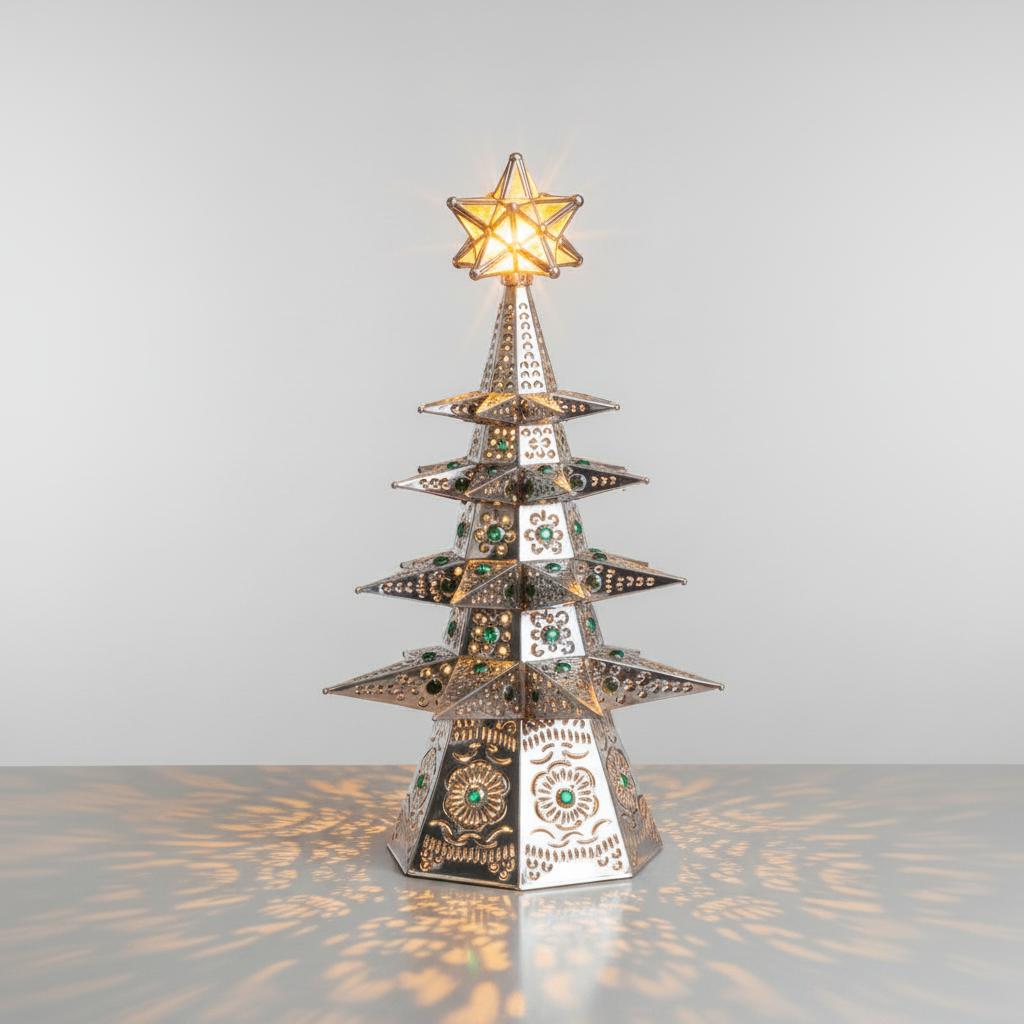 Christmas Tree Tin 70cm