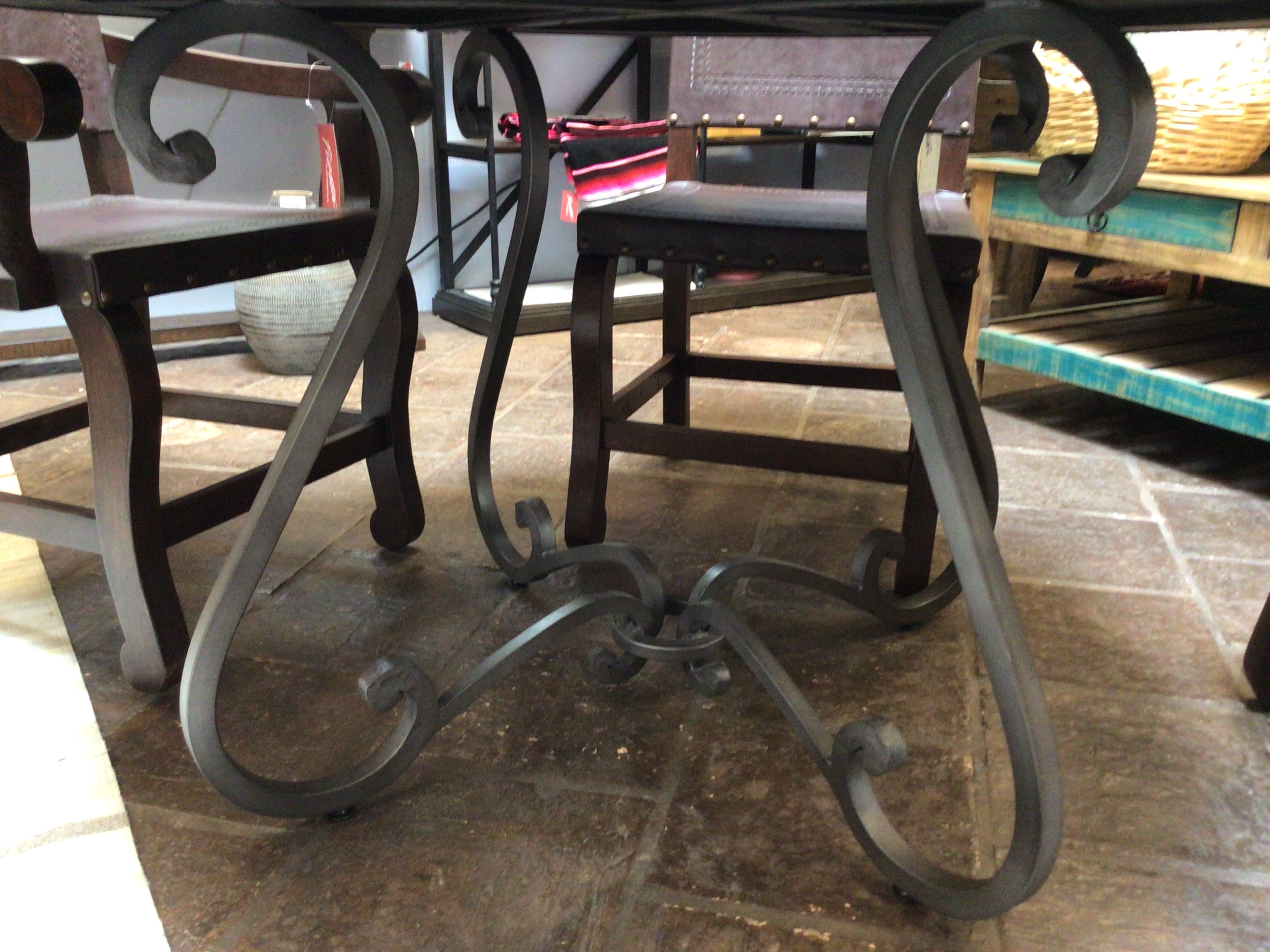 Table Base Segovia Hand Forges Metal