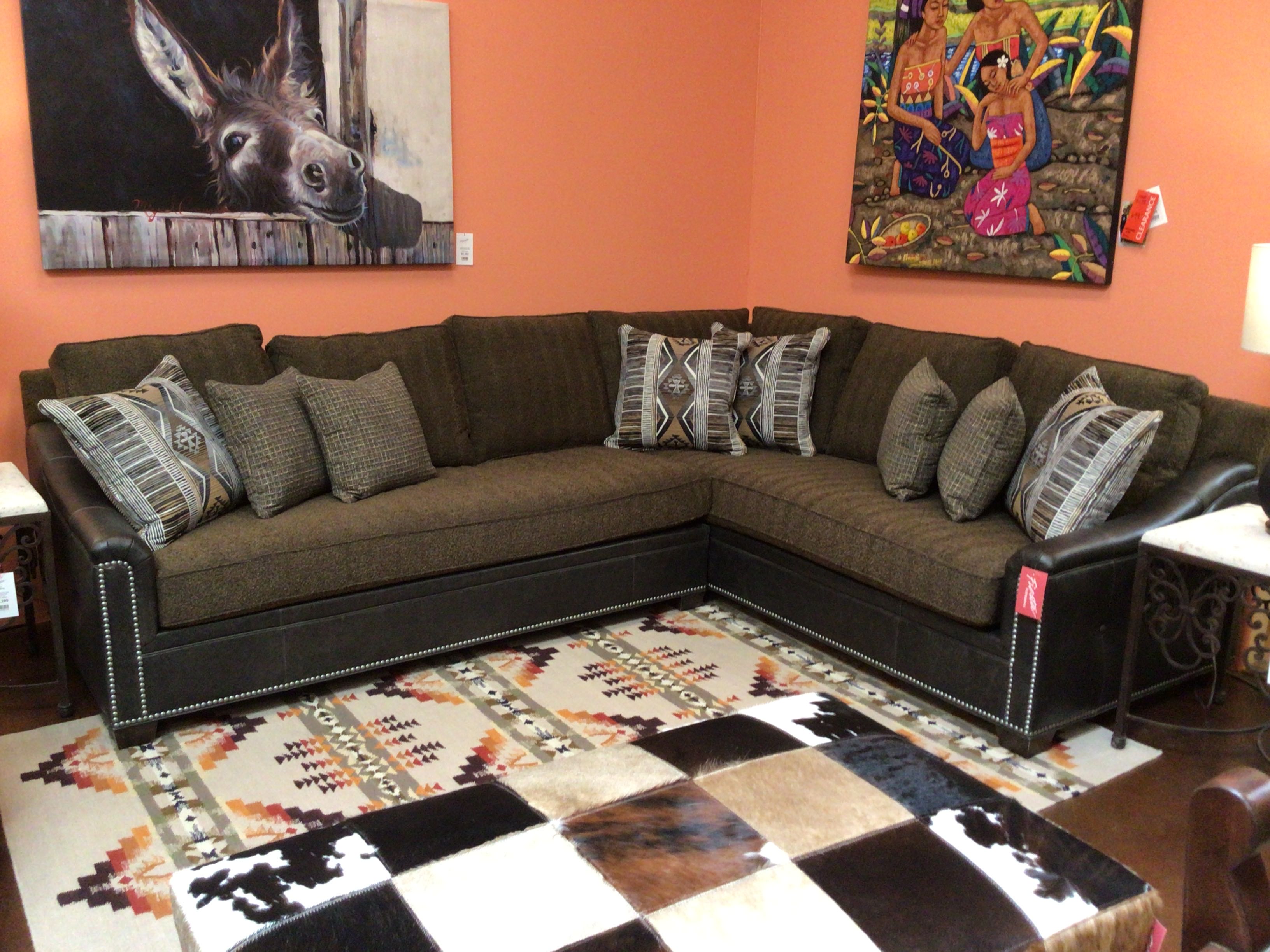 Choices Grande Sectional Sofa And Return 9487-96