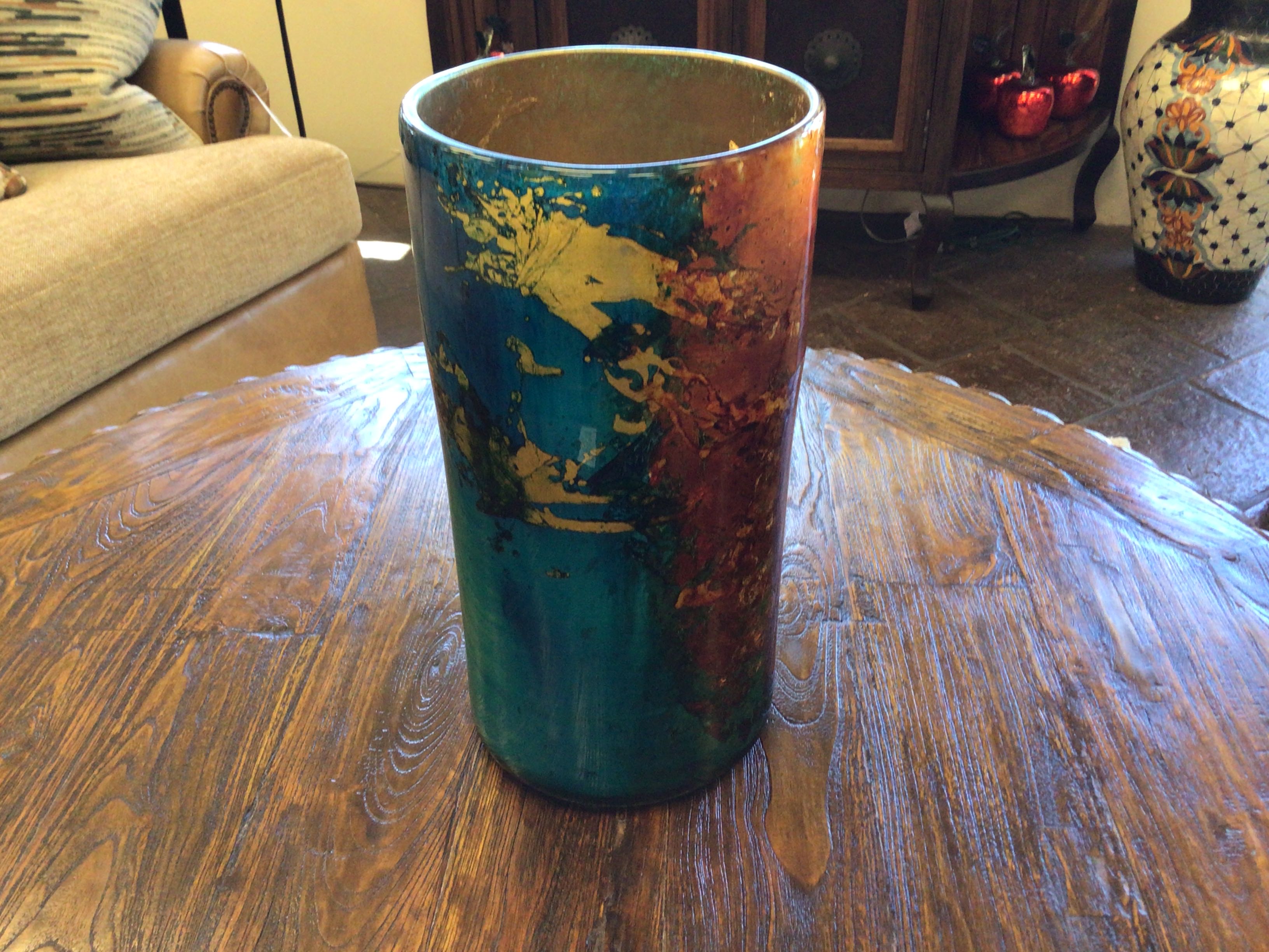 Sergio Bueno Cylinder Thanksgiving 8x16 Gold