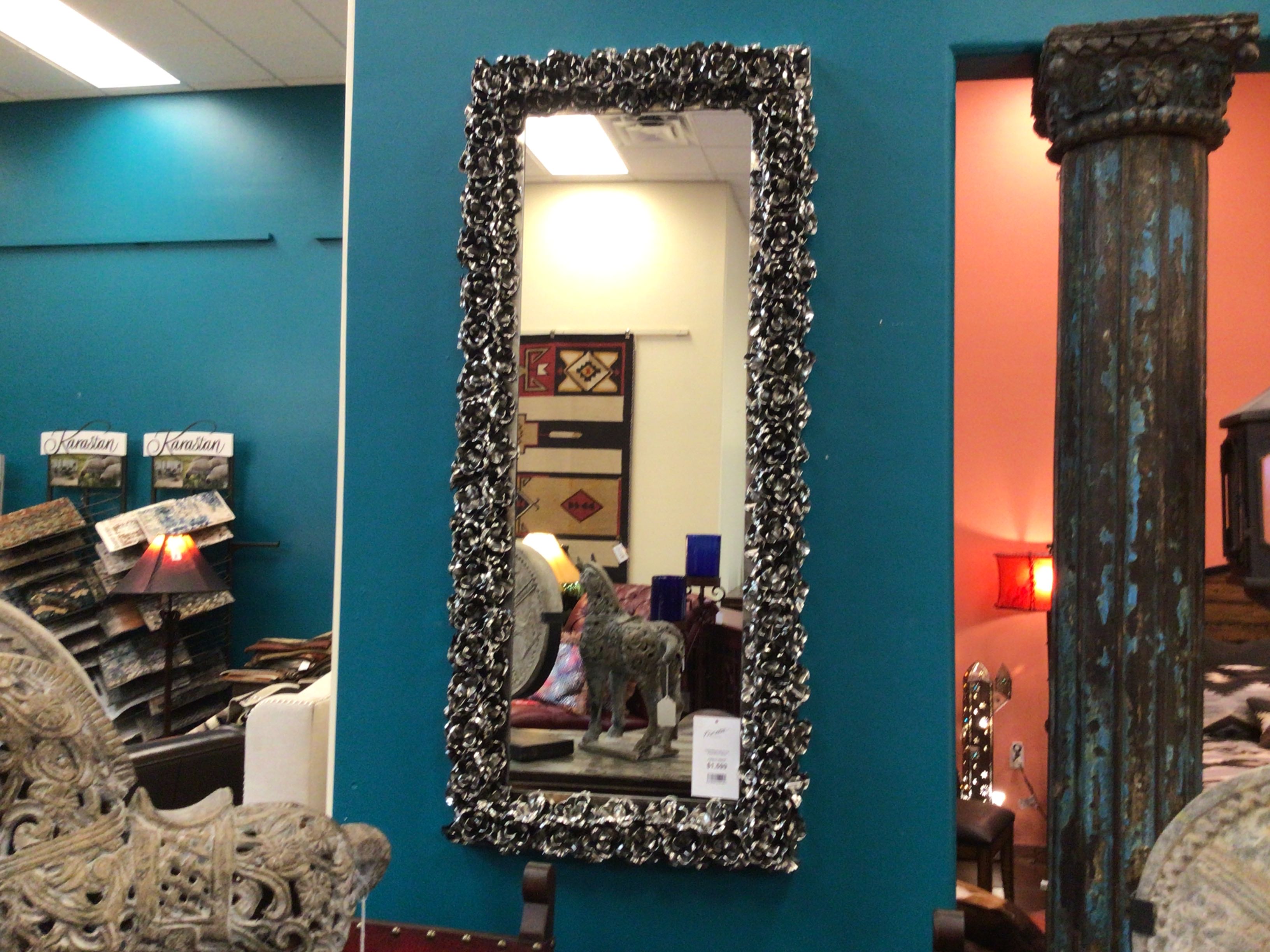 Mirror Tin Rosa Mirror 54x23