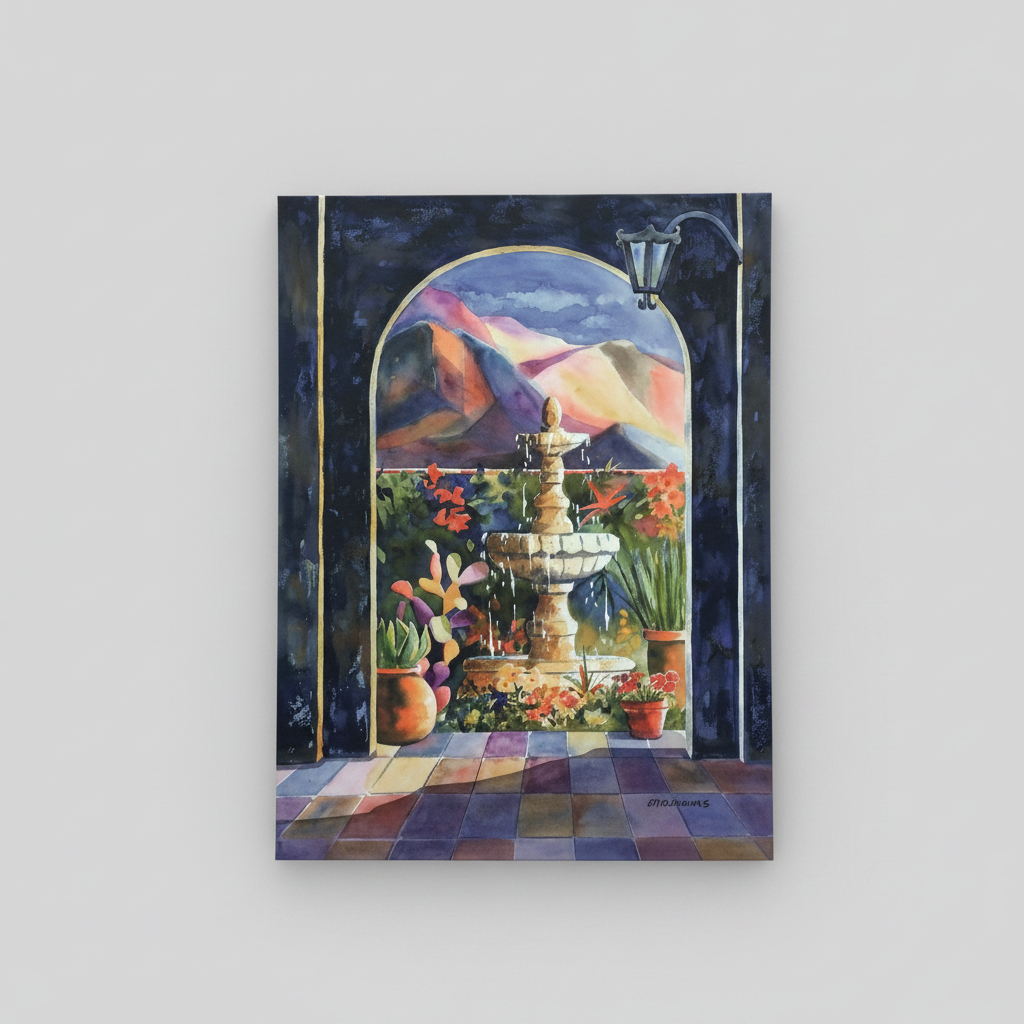 Art Hacienda Fountain