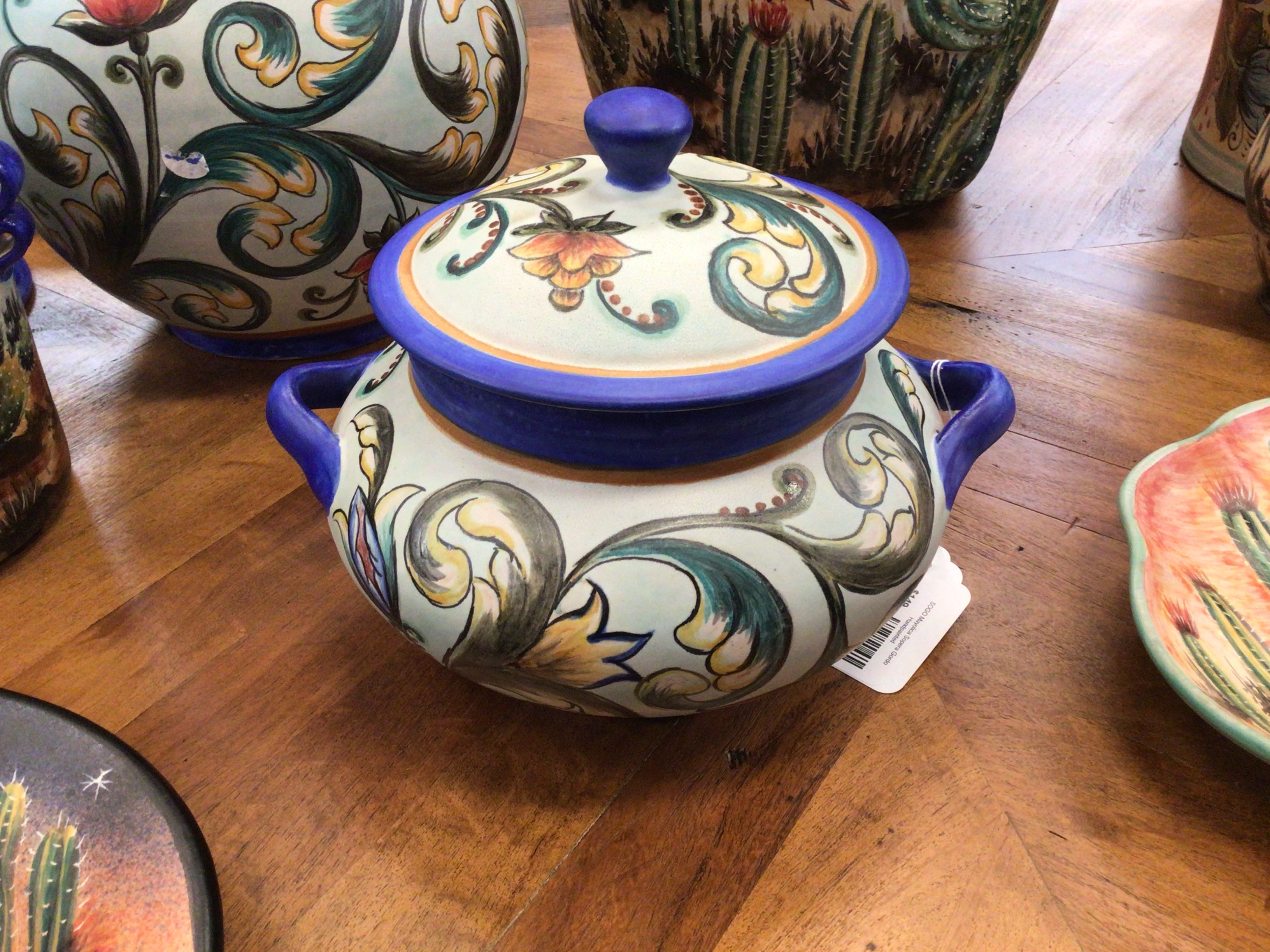 Mayolica Sopera Gordo Handpainted
