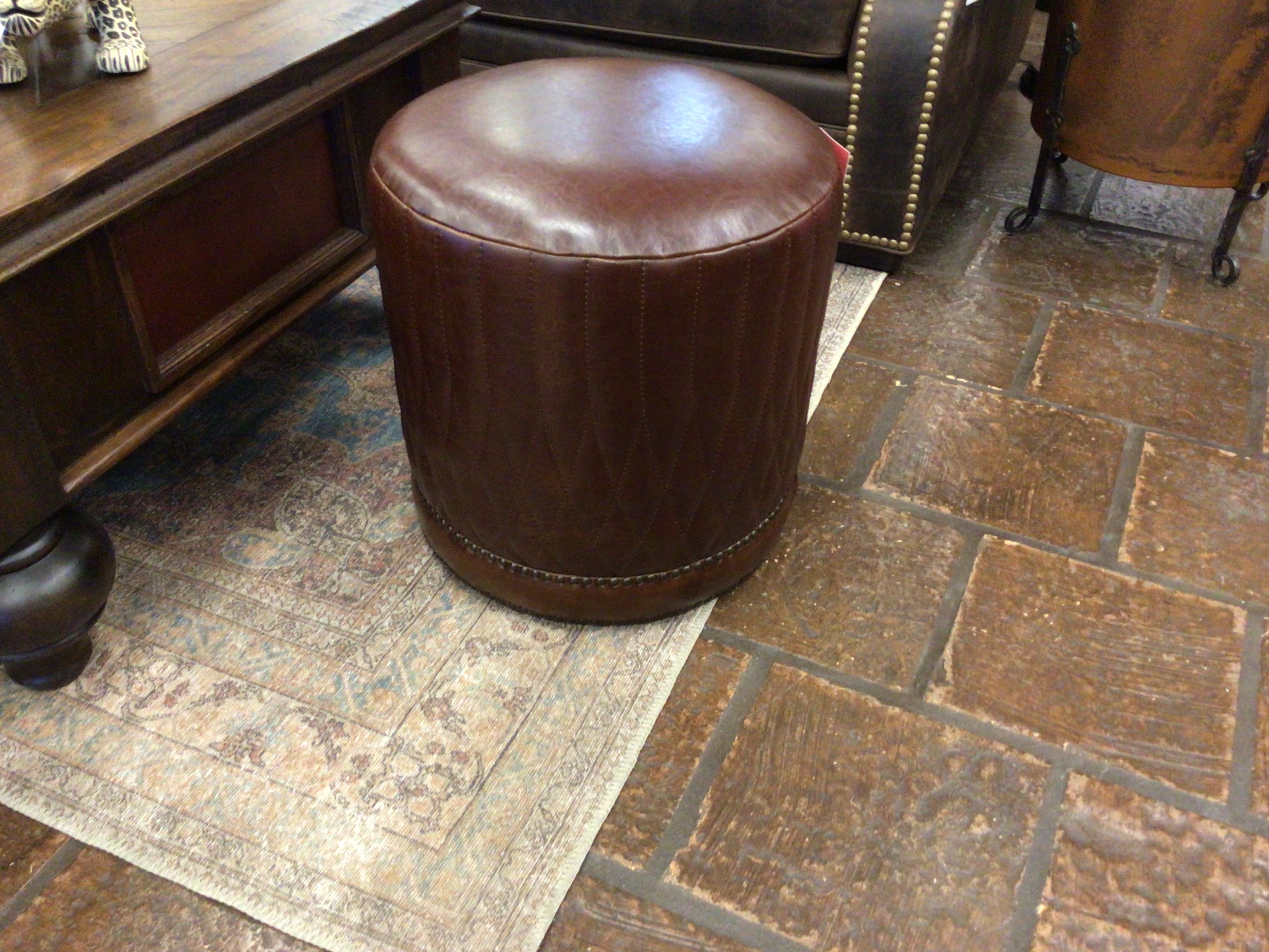 Ottoman Paris Flea 19.25 Round X 19"5"h"