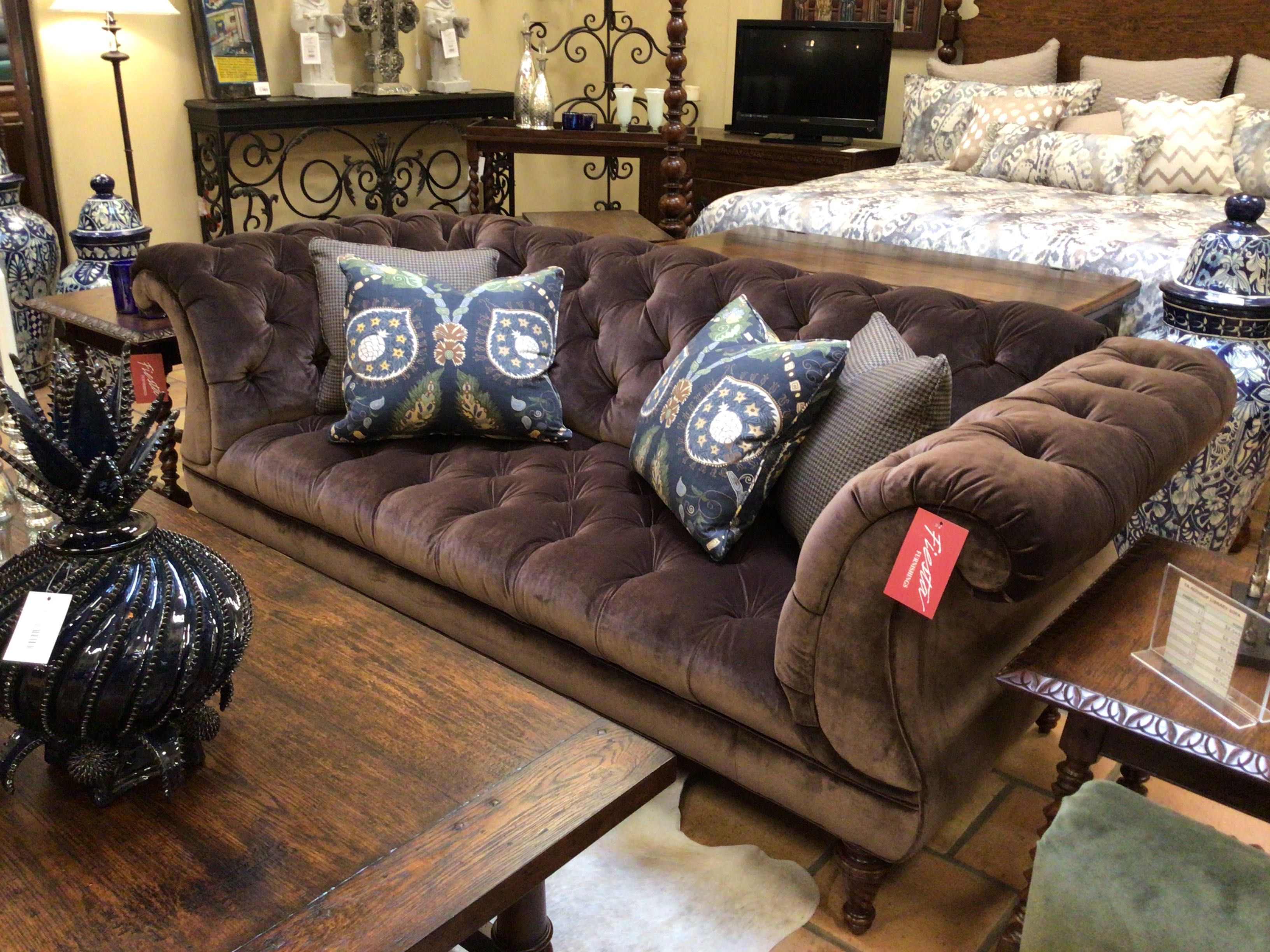 Althorp Collection Sofa Library Sofa Velvet/Grade 17