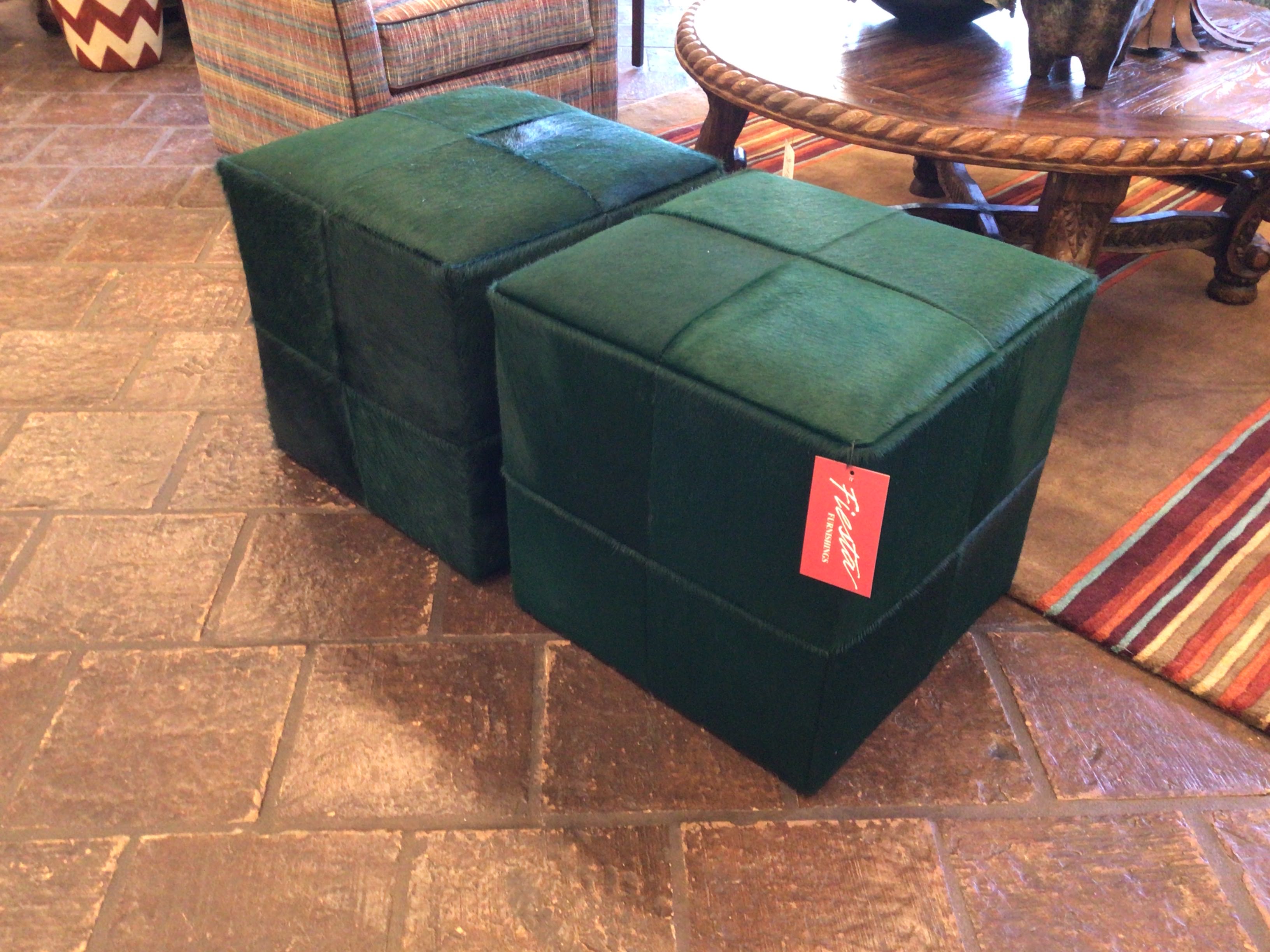 Ottoman HOH Emerald/No Nail Trim