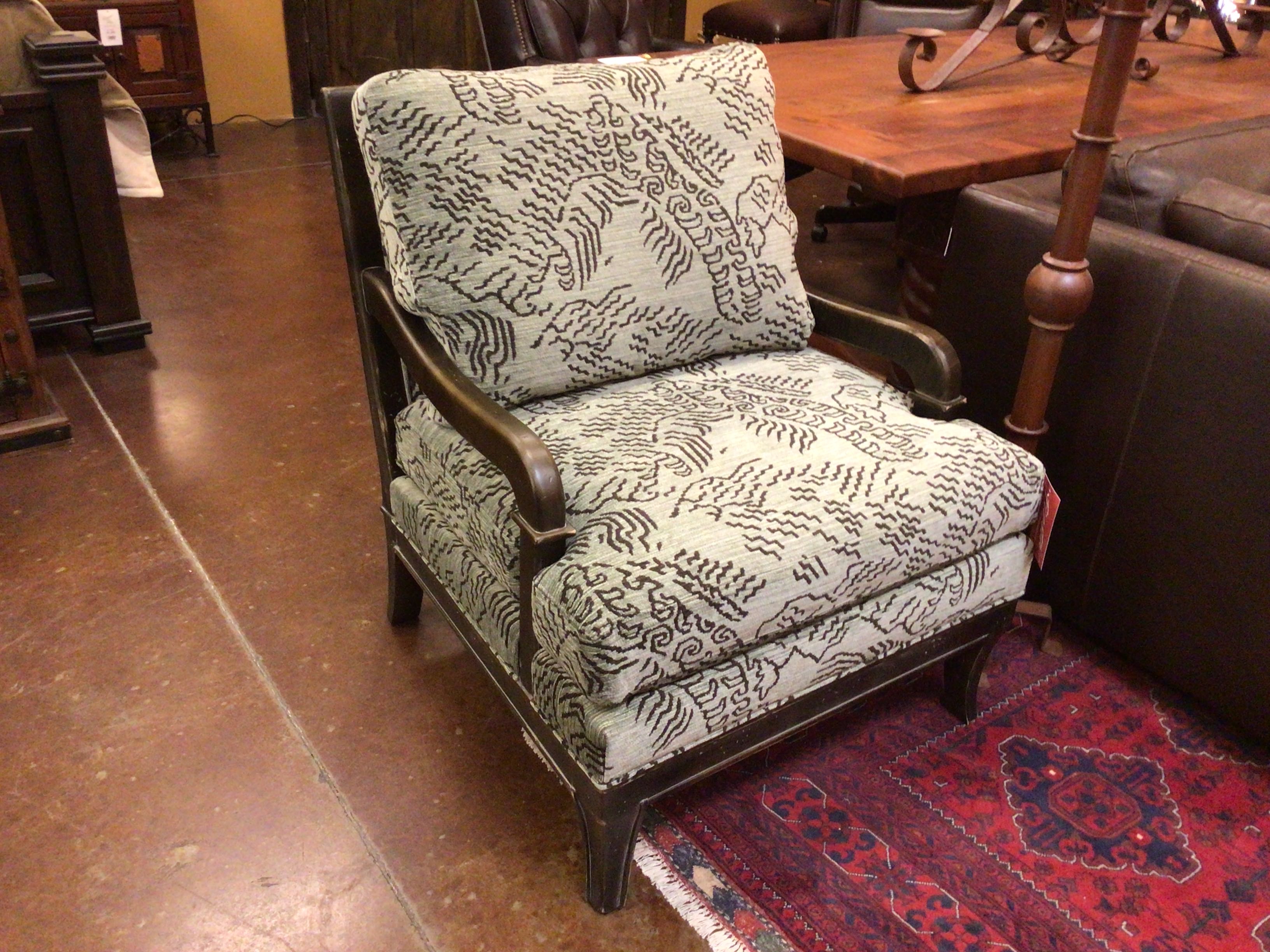 Chair Saddle Stitch/Fin: Barnwood