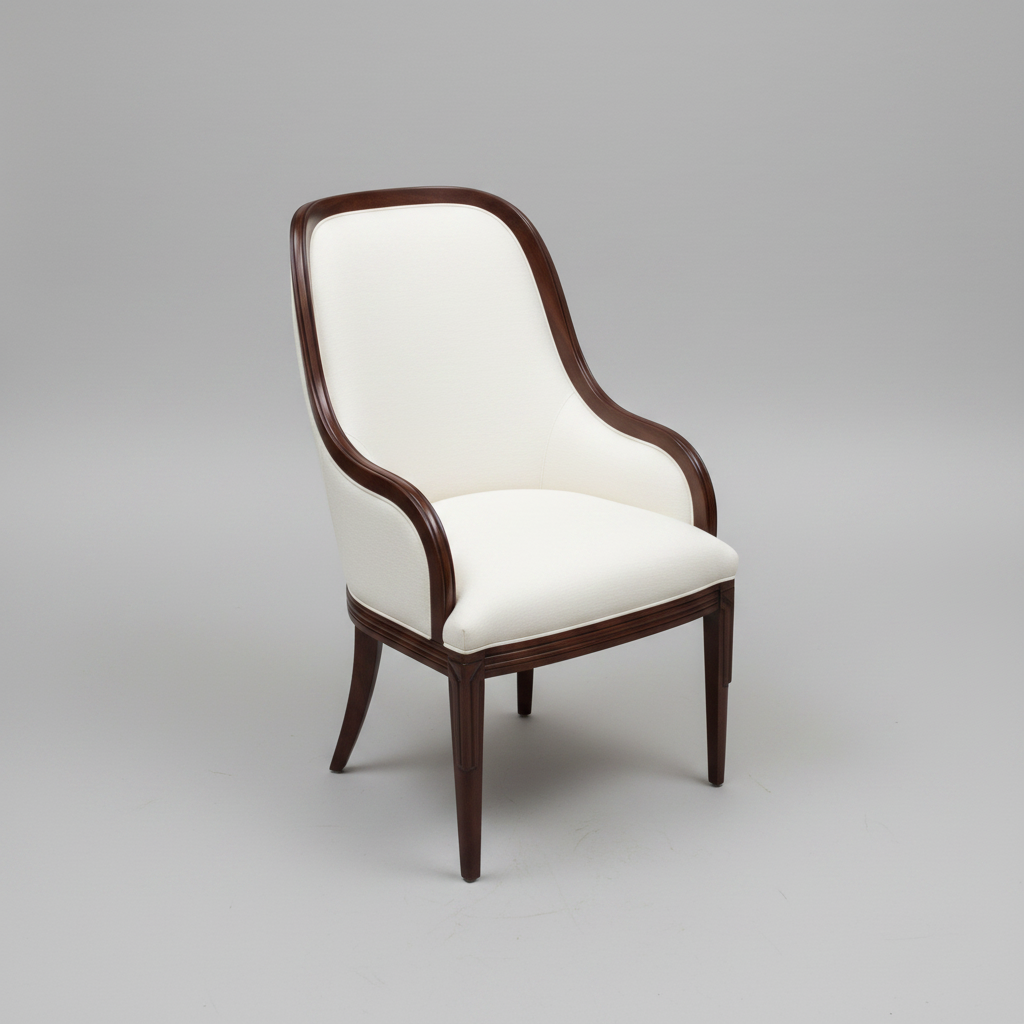Arm Chair Dorchester-Fabric Marshmellow