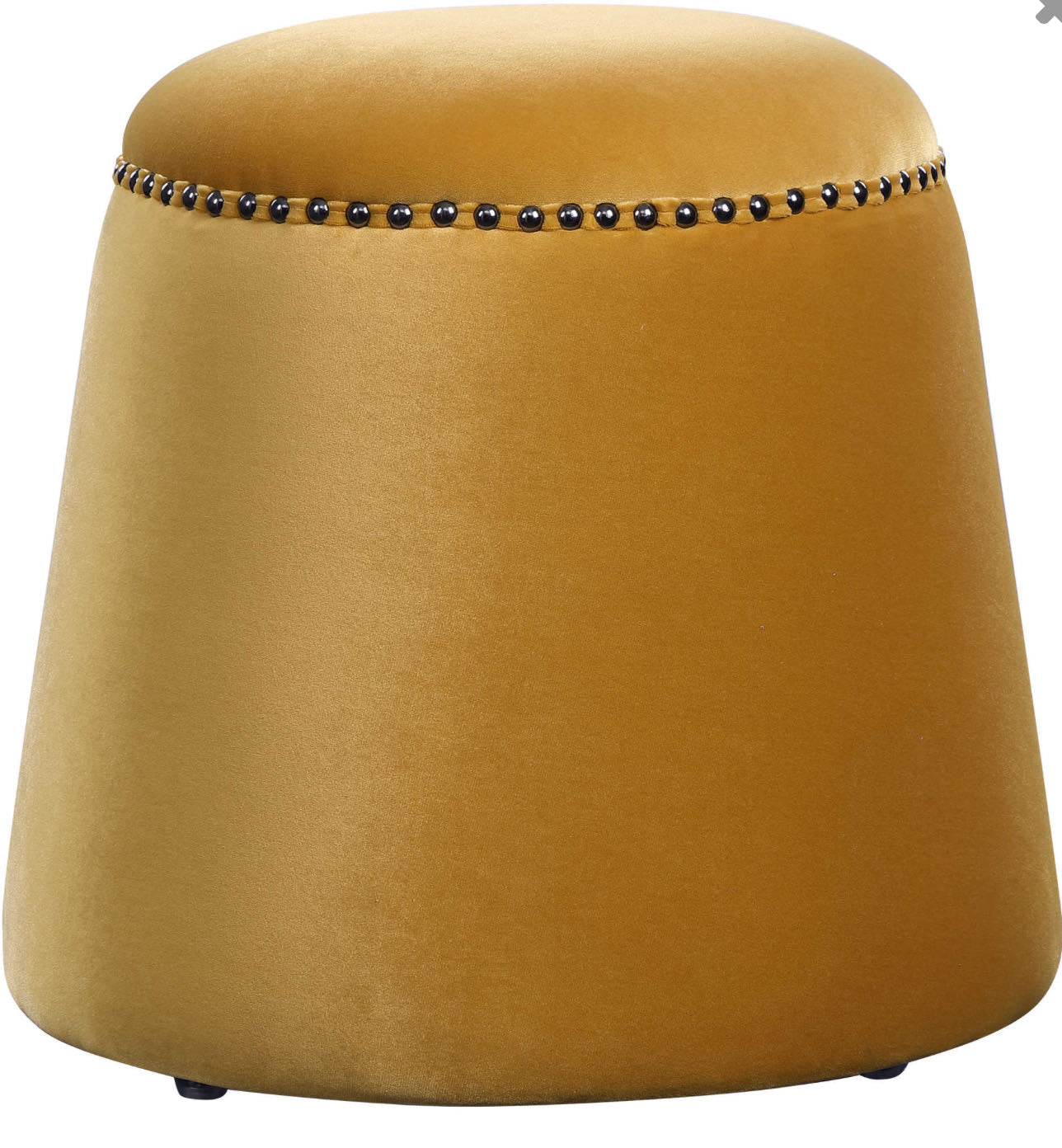 Ottoman Gumdrop Mustard